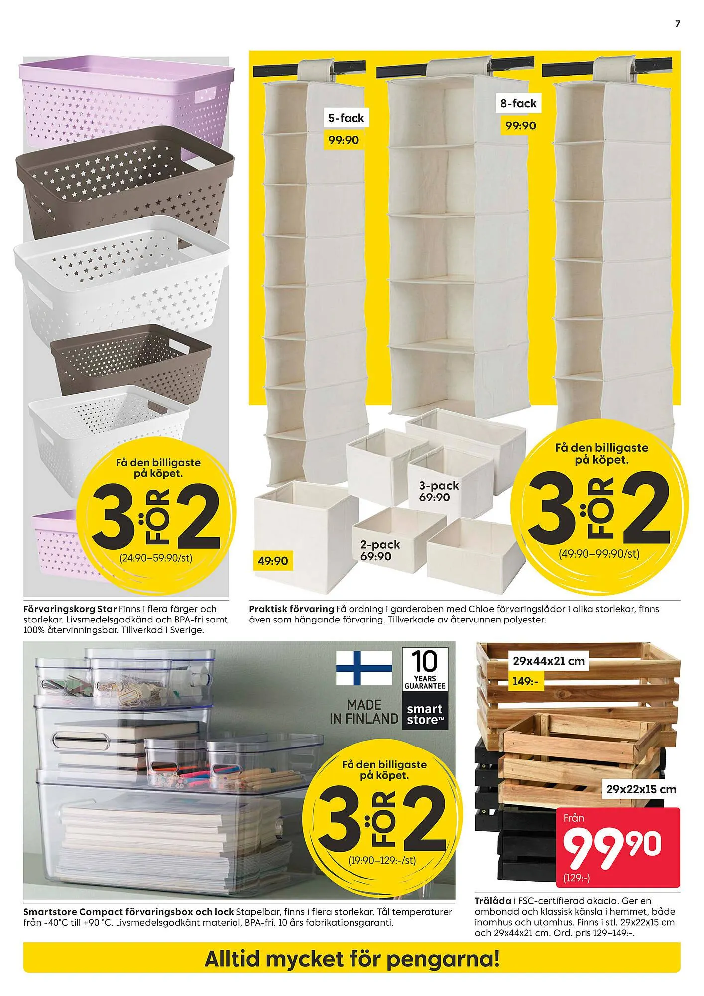 Rusta reklamblad från 11 mars till 17 mars 2024 - Reklamblad sidor 7