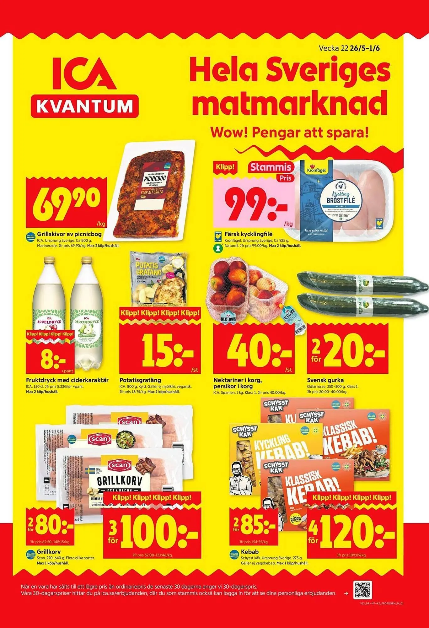 ICA Kvantum reklamblad - 1