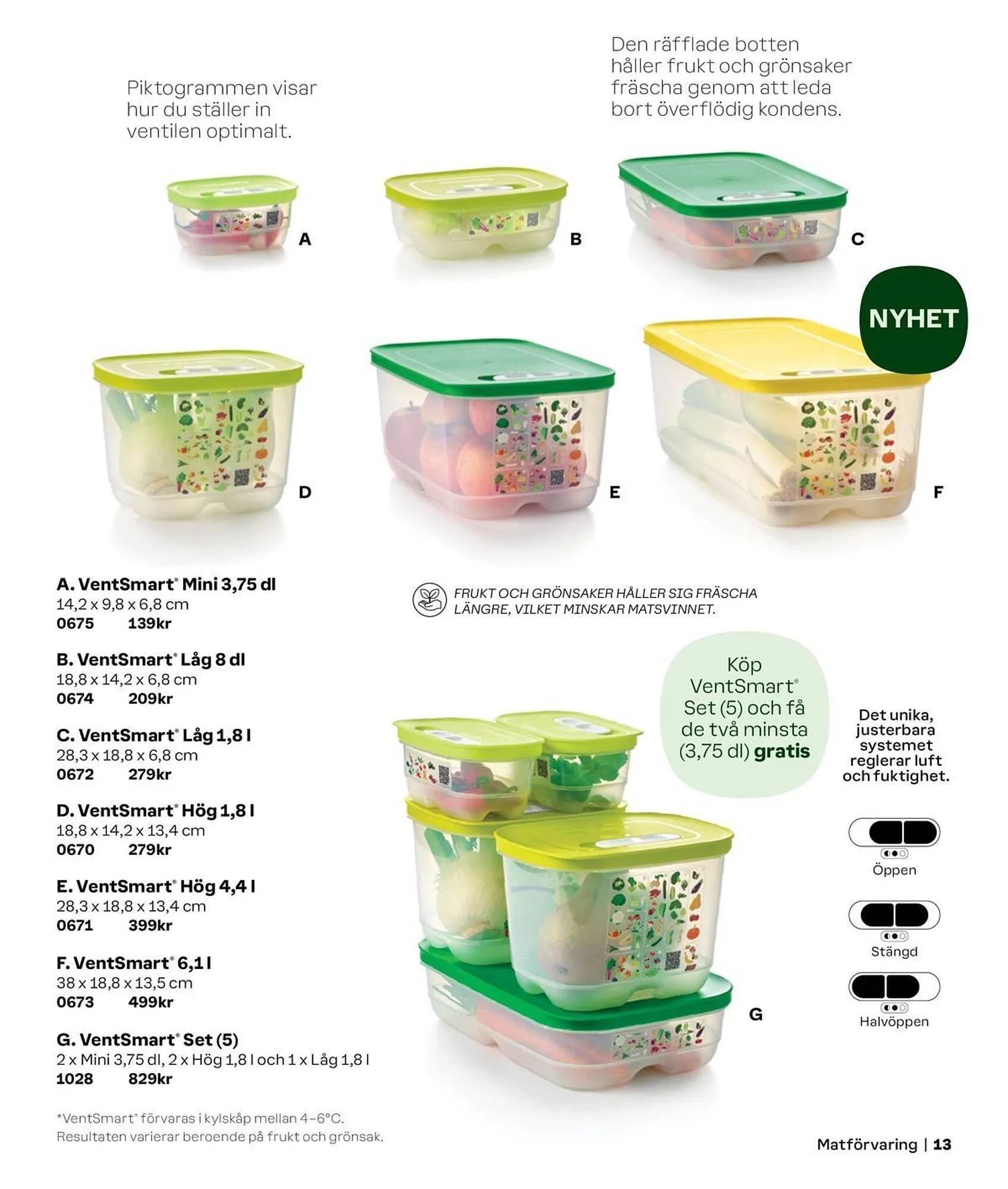 Tupperware reklamblad från 1 oktober till 31 mars 2025 - Reklamblad sidor 13