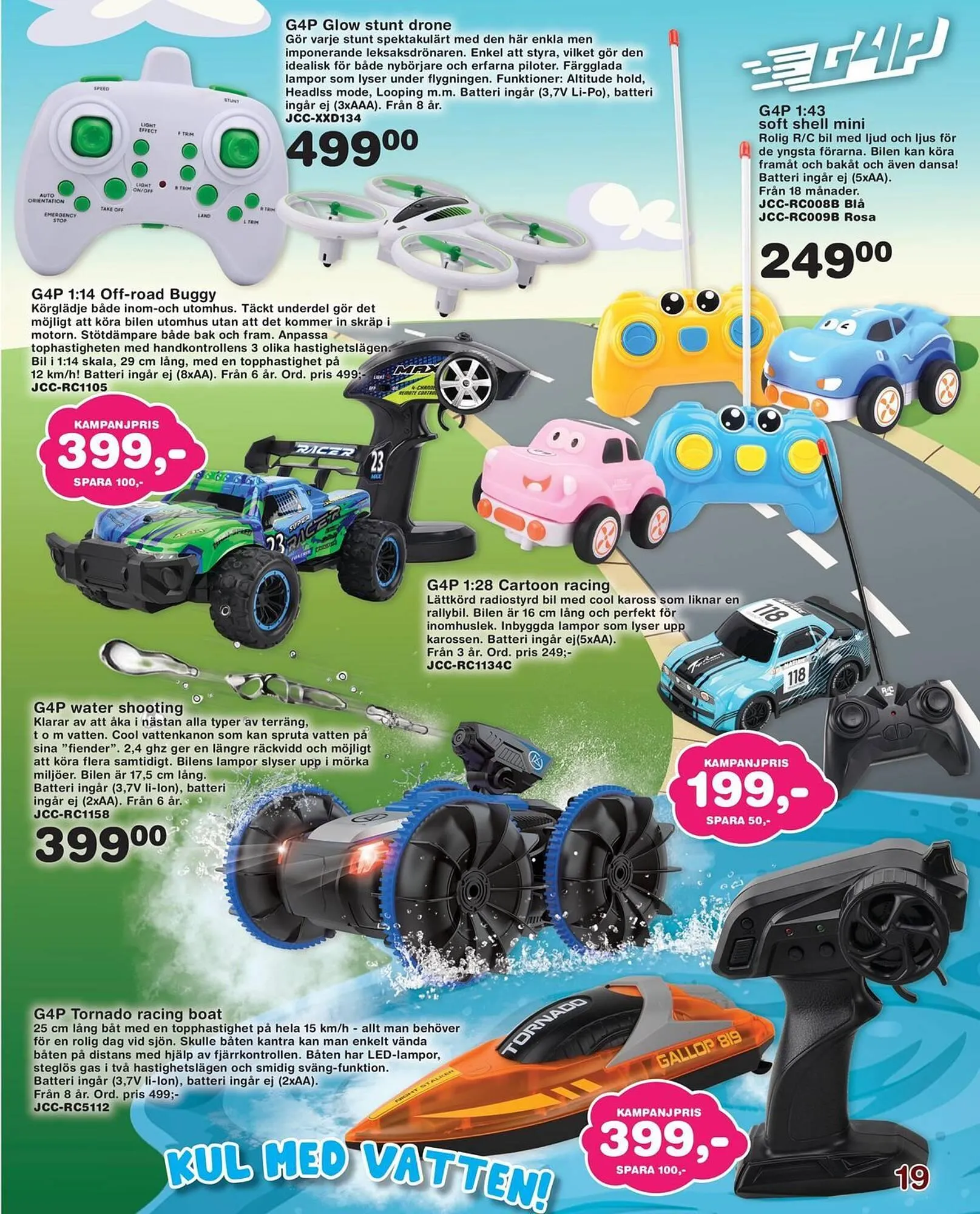 Lekextra reklamblad från 5 april till 18 april 2025 - Reklamblad sidor 19