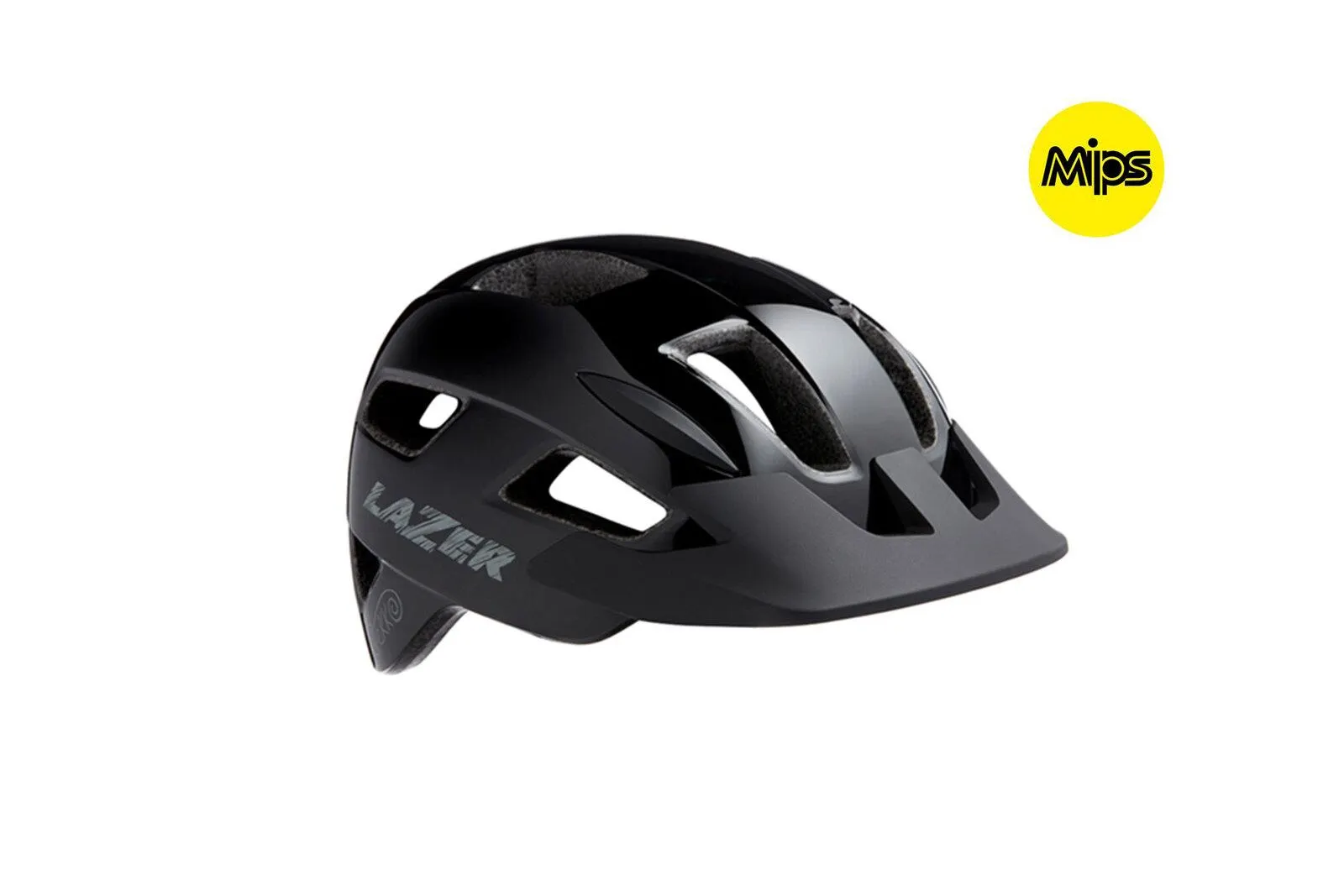 LAZER Gekko MIPS JR / Svart 50-56cm