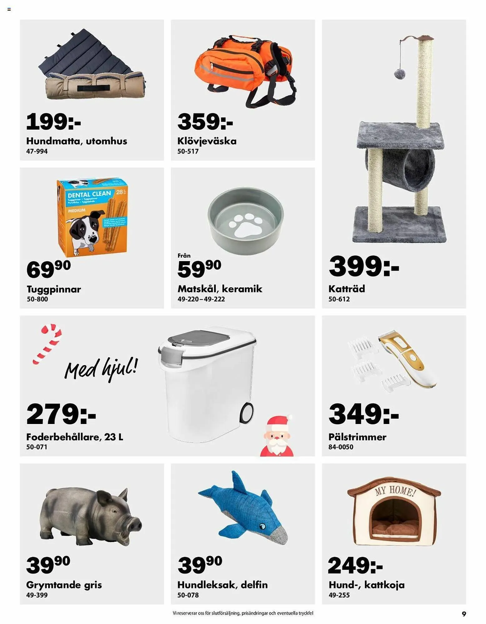 Biltema reklamblad från 24 november till 24 december 2023 - Reklamblad sidor 9