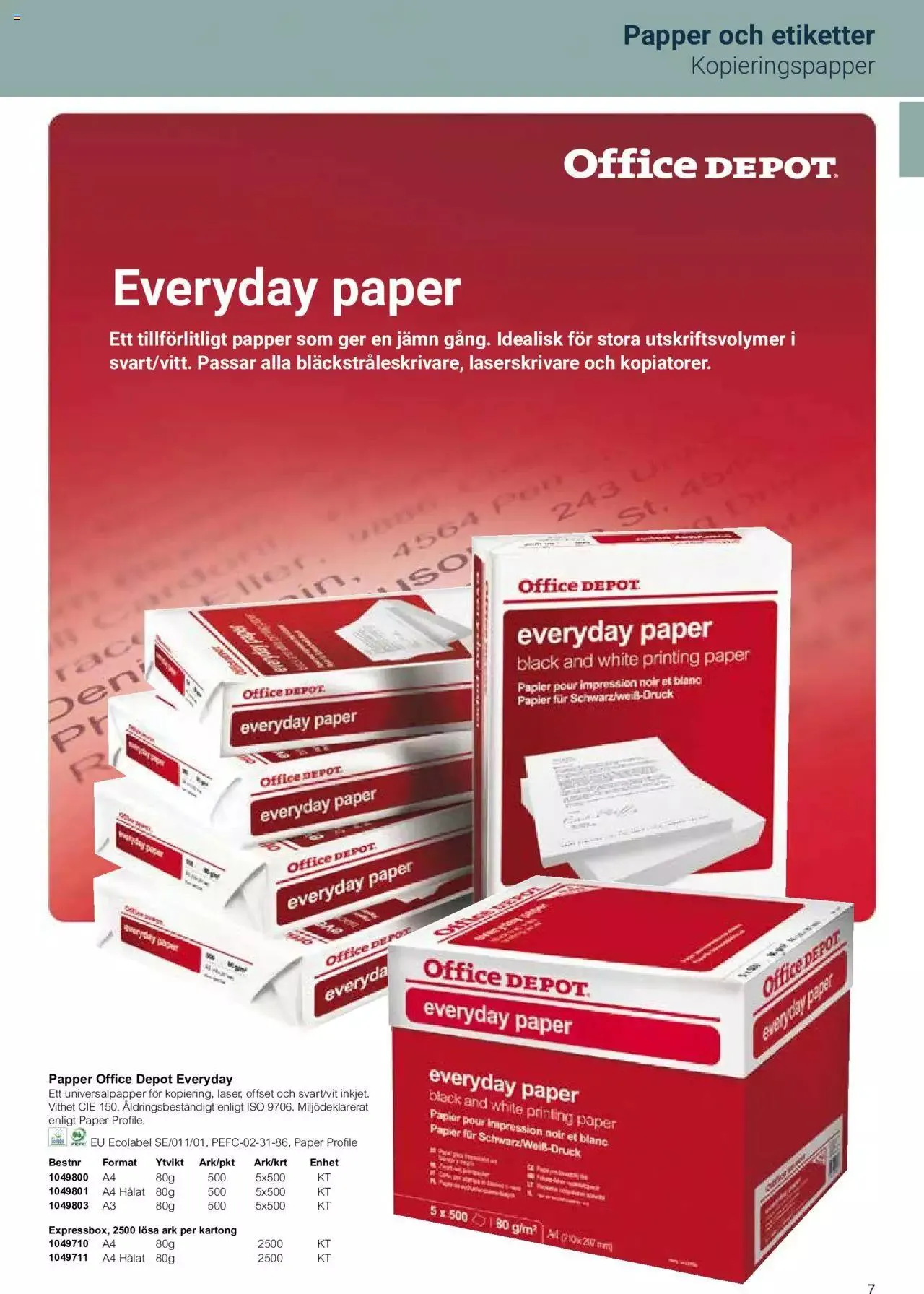 Office Depot - Kontorskatalog 2023 från 7 februari till 31 december 2023 - Reklamblad sidor 9