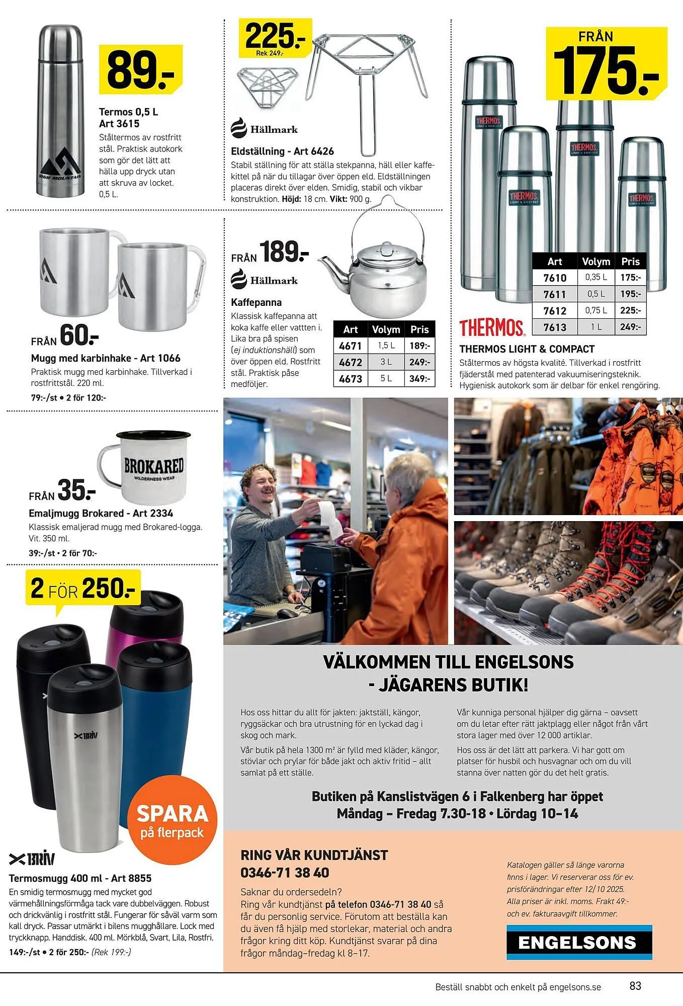 Engelsons reklamblad från 1 juli till 31 juli 2025 - Reklamblad sidor 83