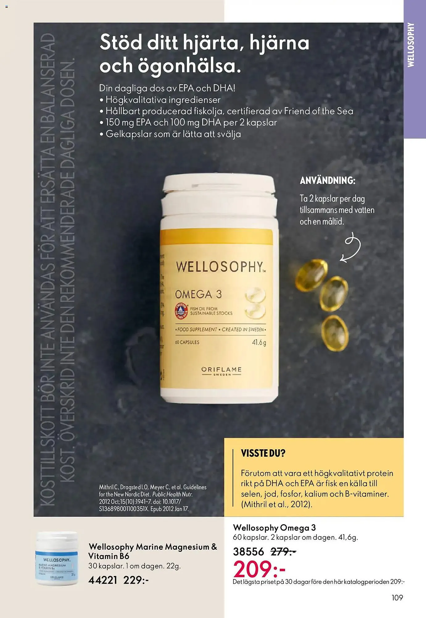 Oriflame reklamblad från 22 april till 12 maj 2026 - Reklamblad sidor 109