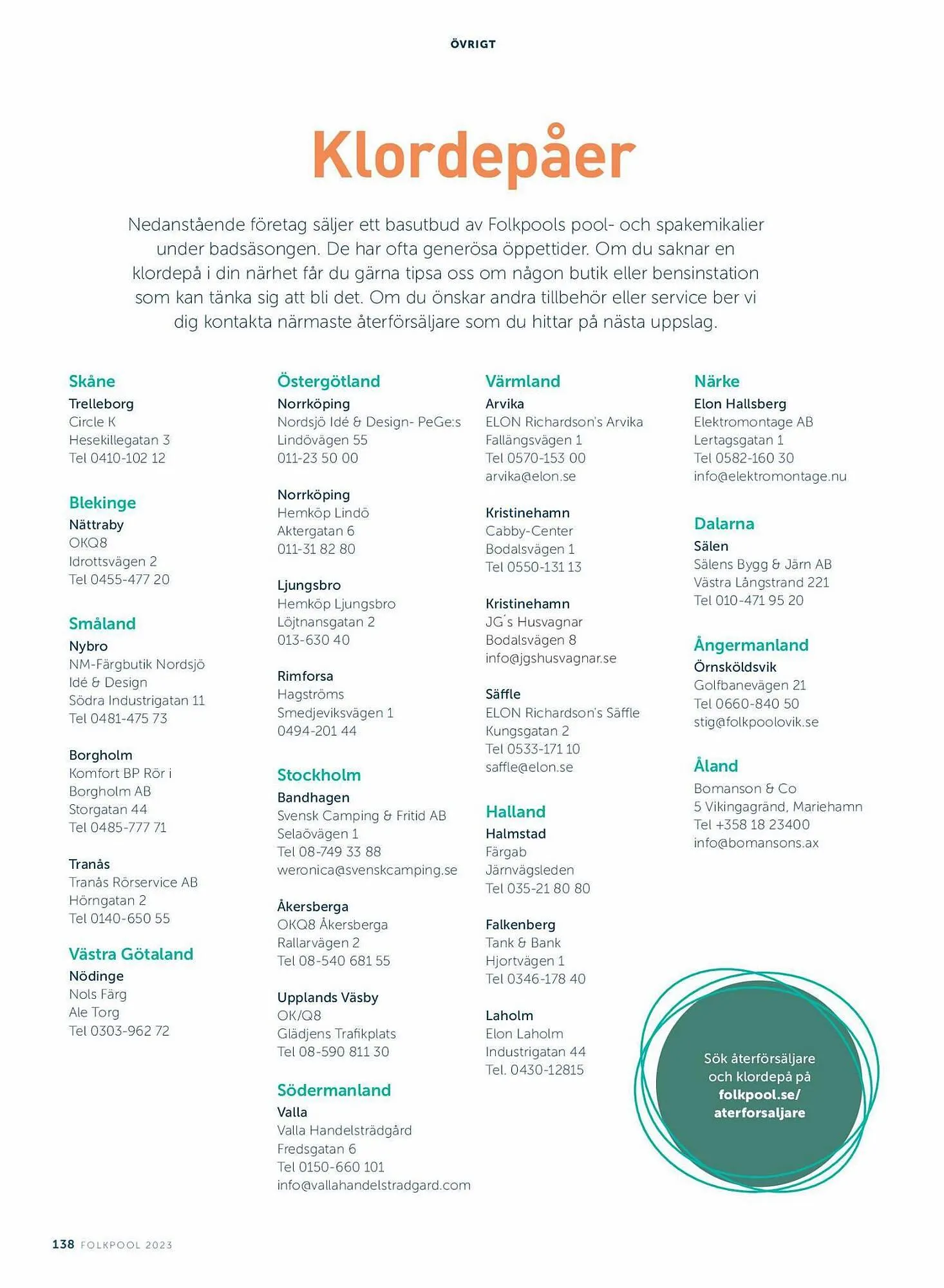 Folkpool reklamblad från 1 maj till 31 juli 2023 - Reklamblad sidor 138