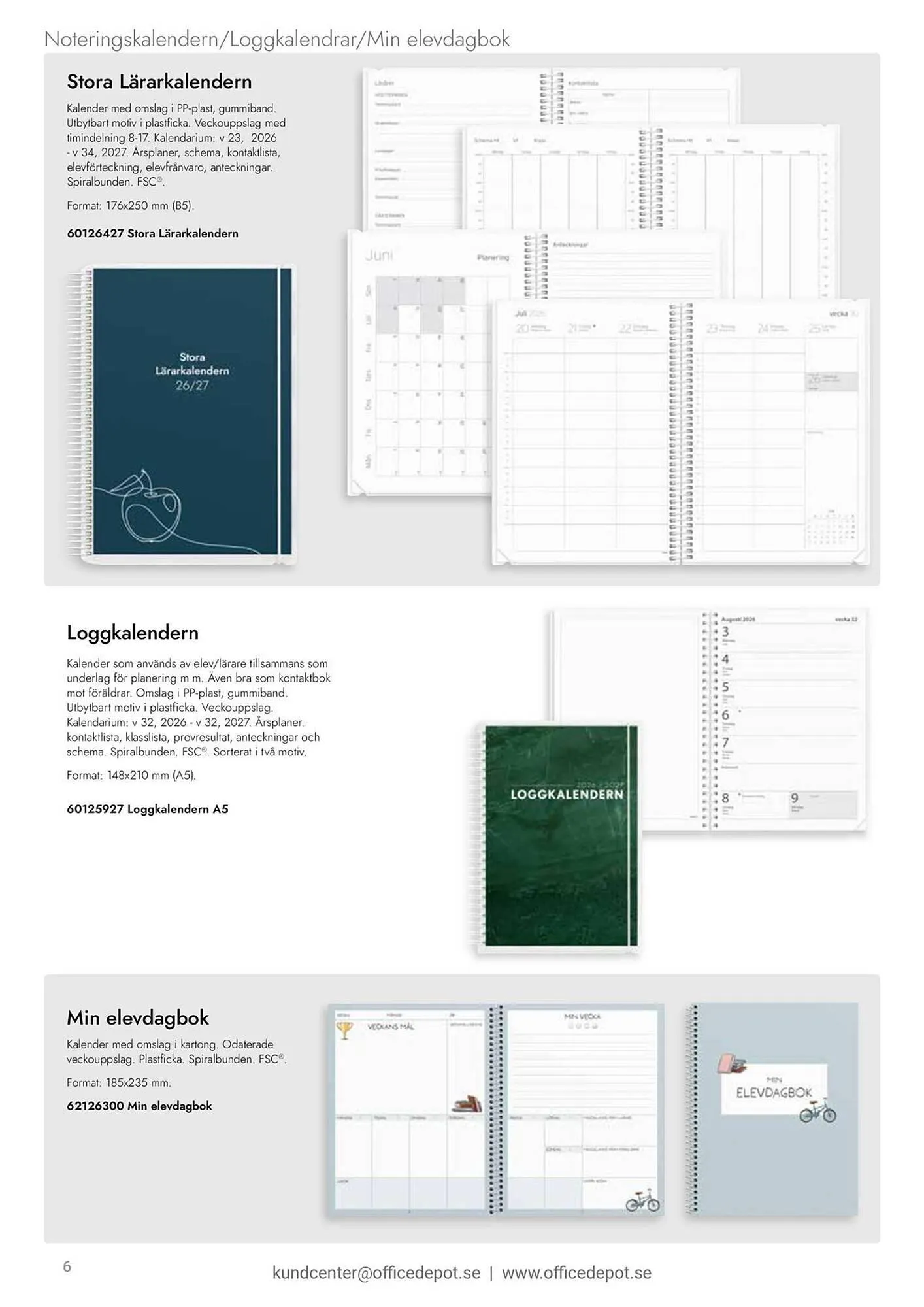 Office Depot reklamblad från 1 augusti till 31 juli 2027 - Reklamblad sidor 6