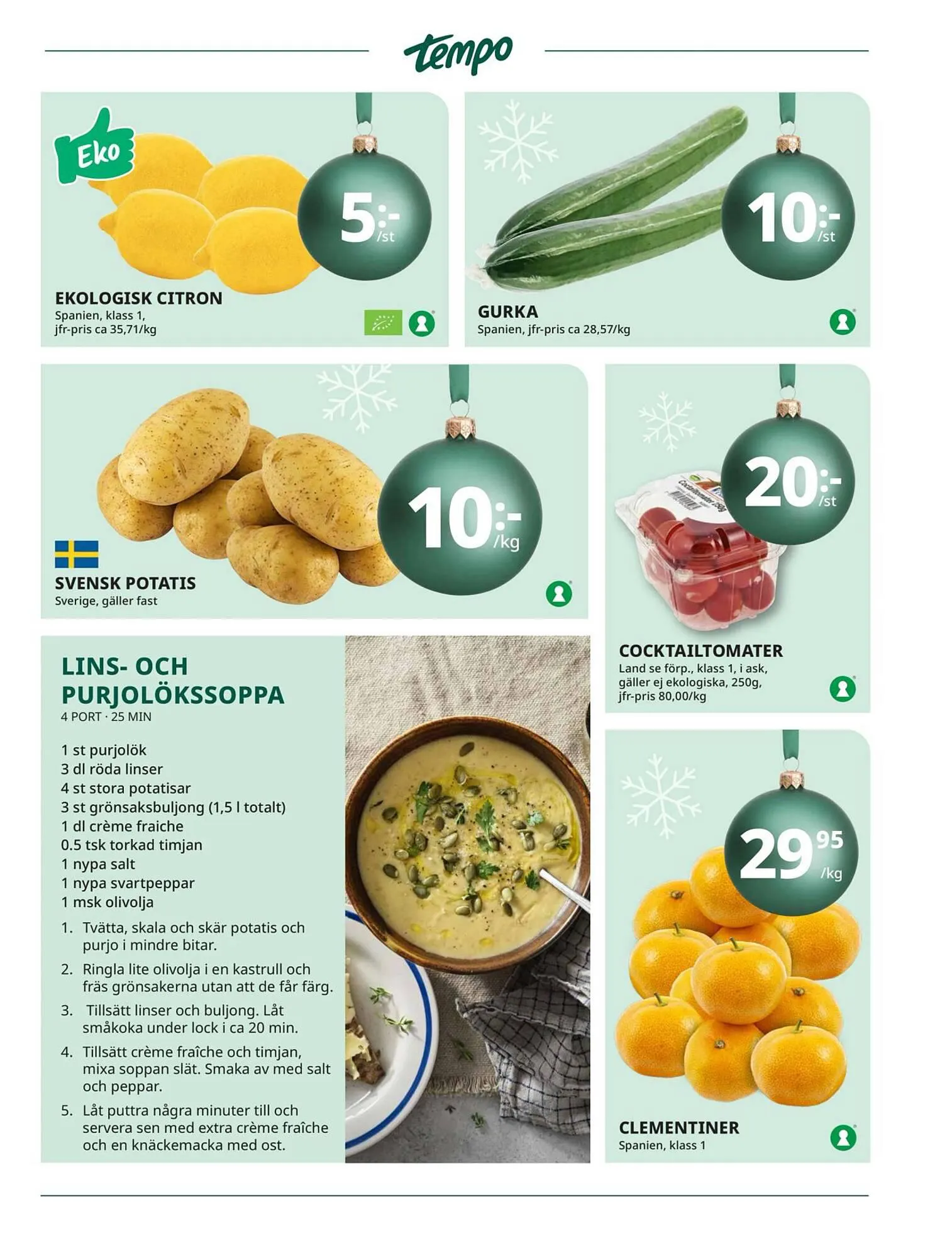 Tempo reklamblad från 19 november till 26 november 2023 - Reklamblad sidor 5