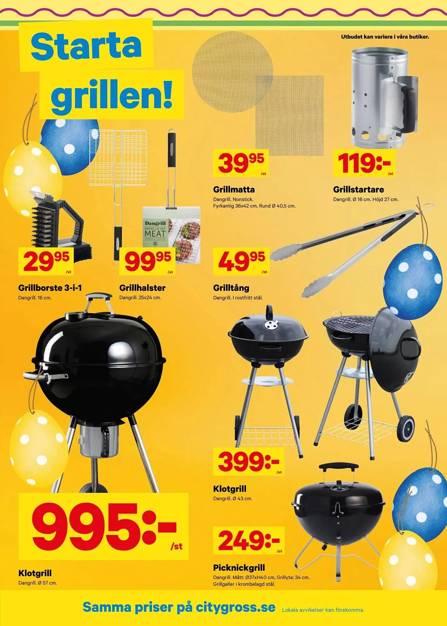 City Gross reklamblad från 30 mars till 7 april 2026 - Reklamblad sidor 13