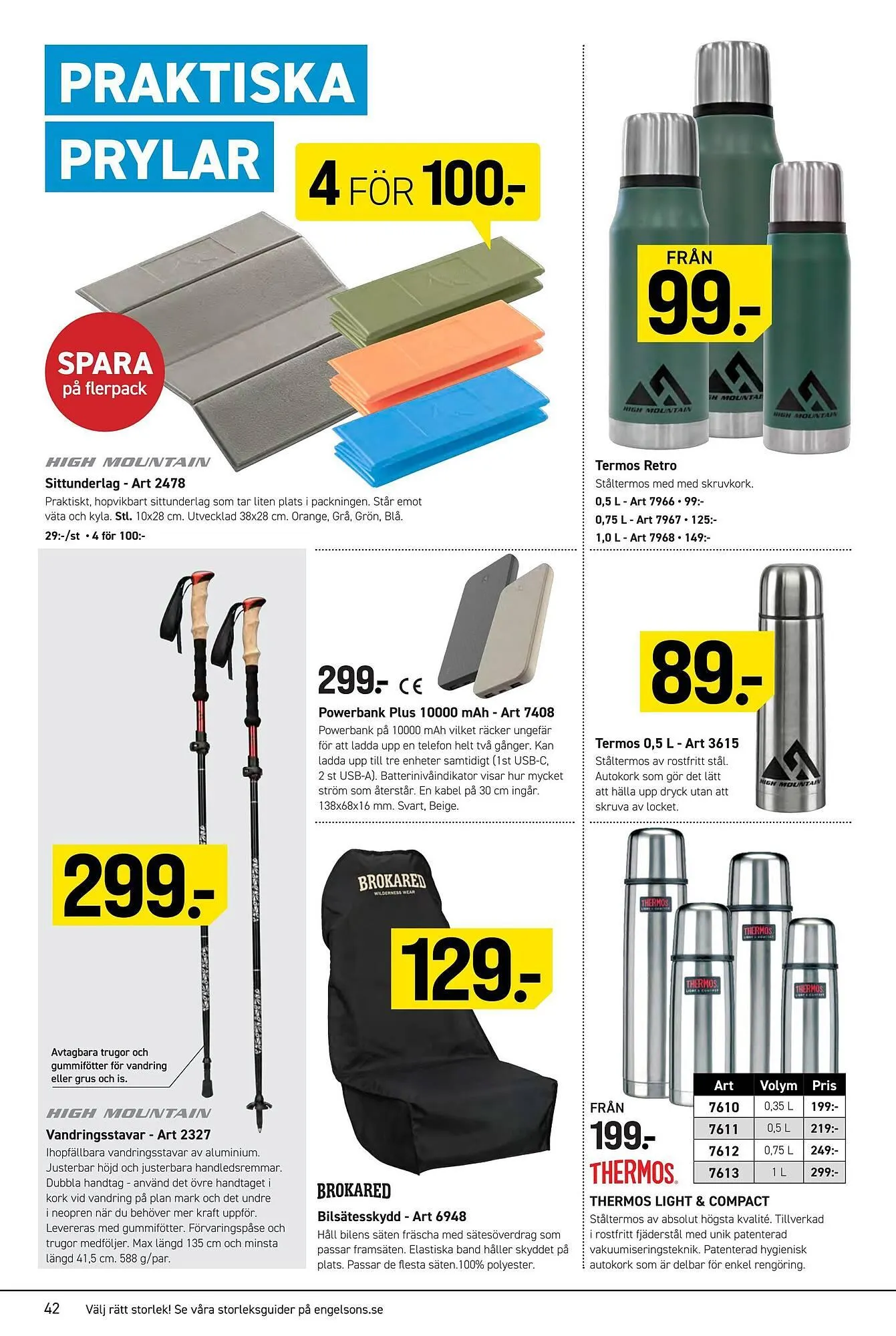 Engelsons katalog från 16 februari till 18 februari 2026 - Reklamblad sidor 42