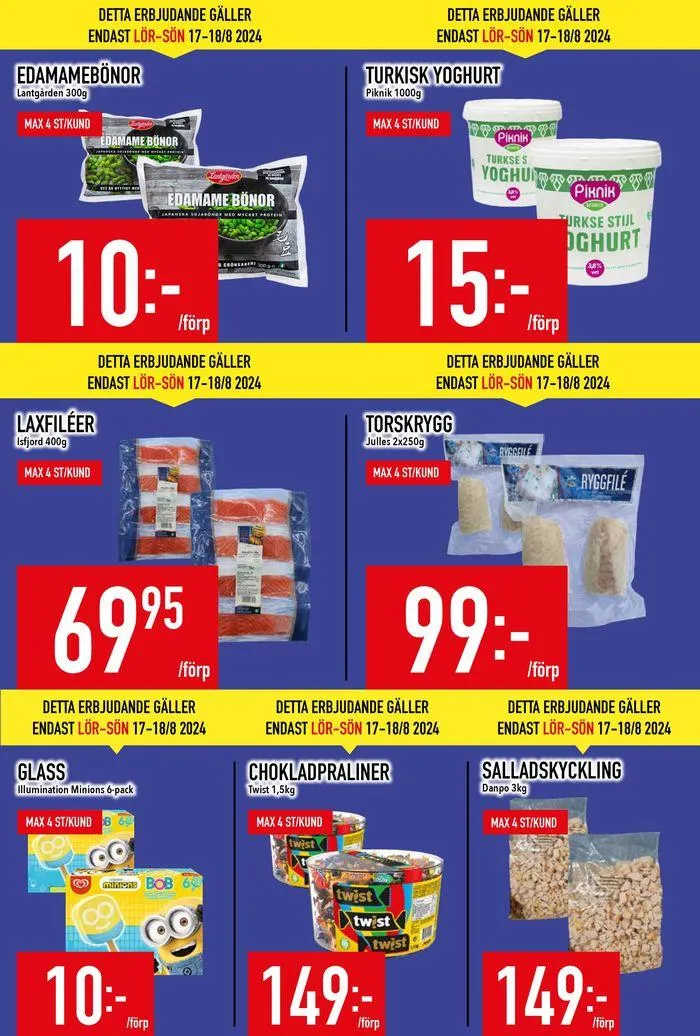 Veckans erbjudanden från 12 augusti till 26 augusti 2024 - Reklamblad sidor 5