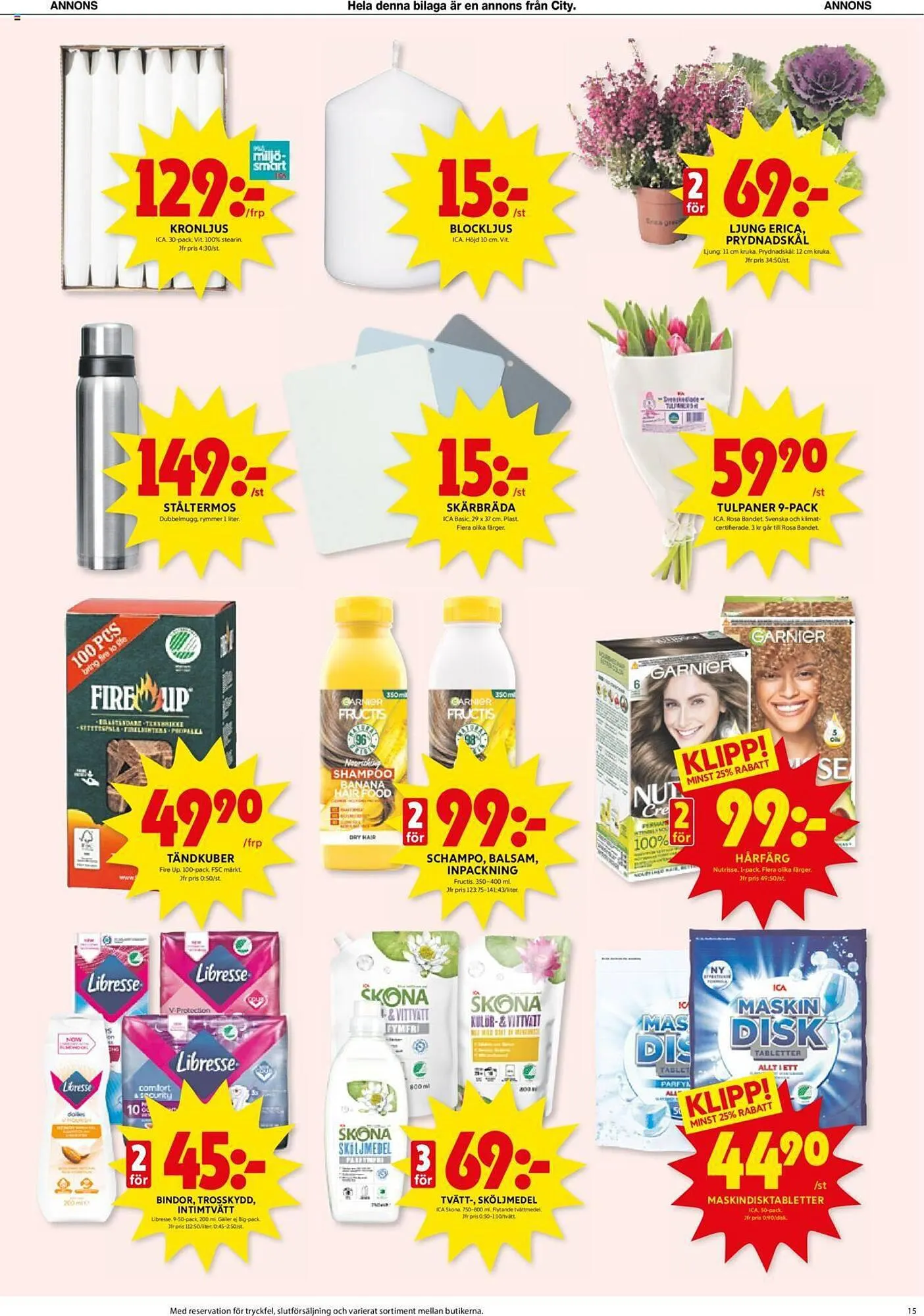 ICA Kvantum reklamblad från 18 september till 24 september 2023 - Reklamblad sidor 15