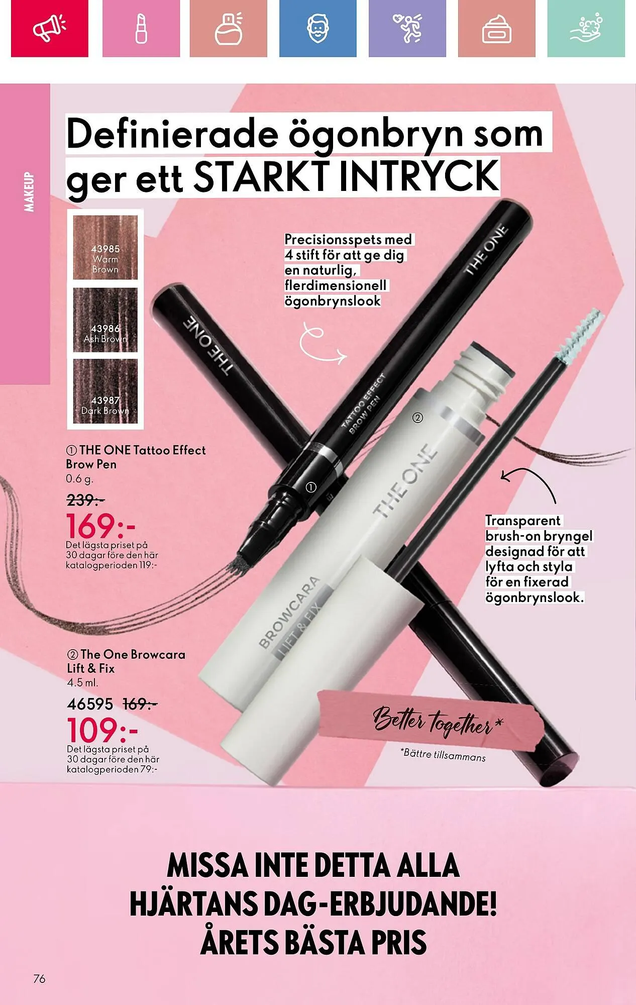 Oriflame reklamblad från 26 januari till 15 februari 2025 - Reklamblad sidor 76