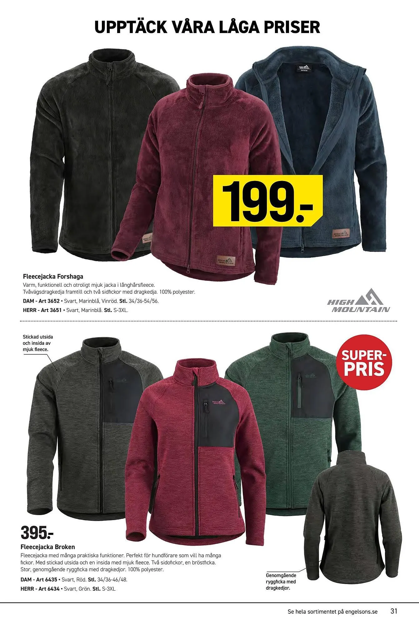 Engelsons reklamblad från 12 maj till 31 maj 2025 - Reklamblad sidor 31