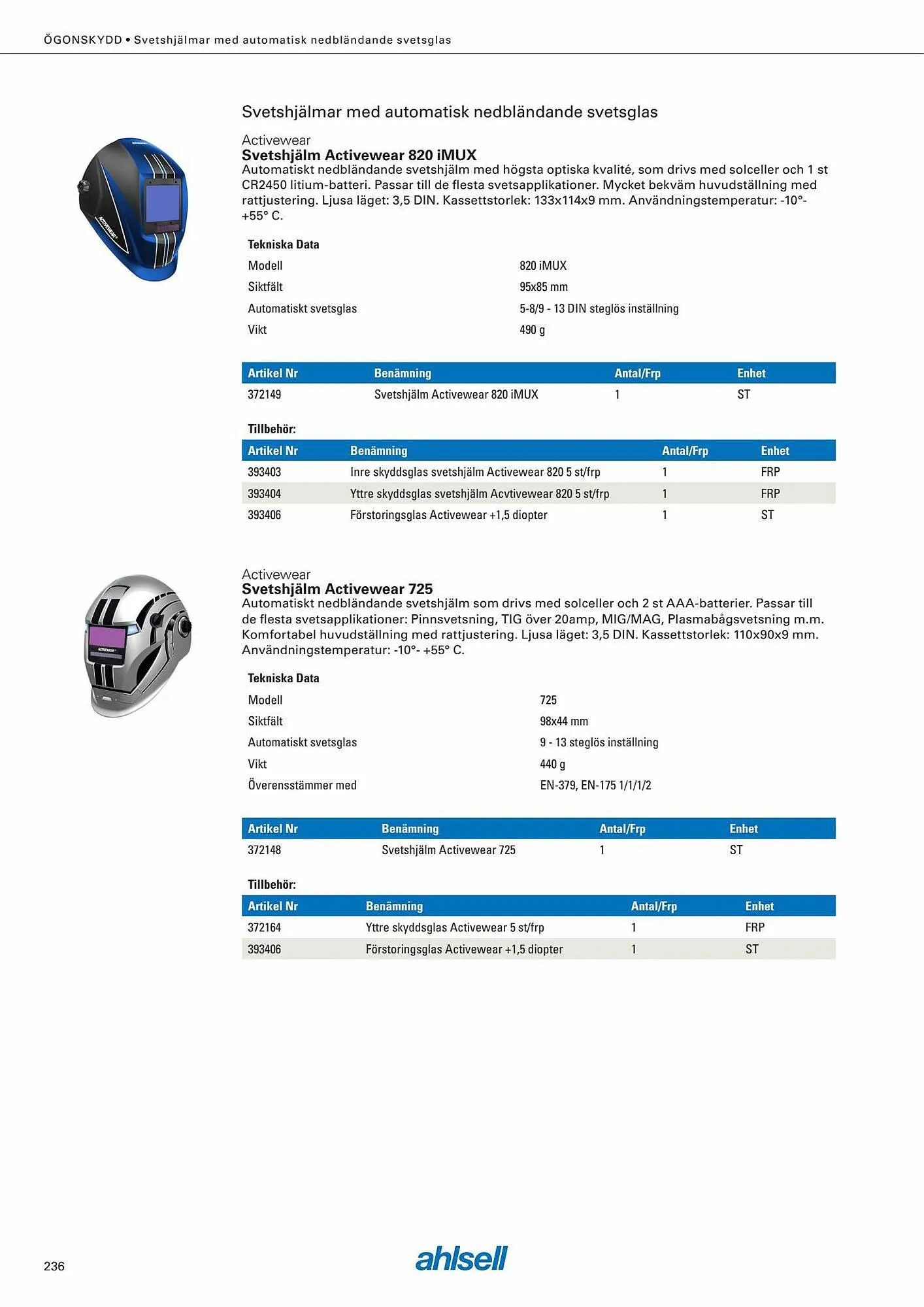 Ahlsell reklamblad från 6 september till 4 november 2023 - Reklamblad sidor 250
