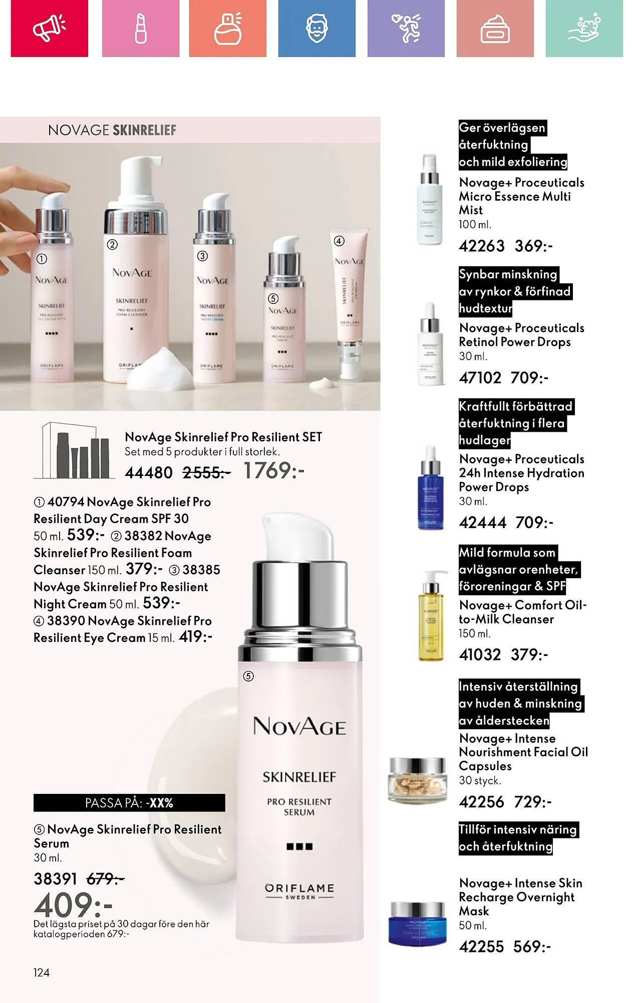 Oriflame reklamblad från 13 juli till 2 augusti 2025 - Reklamblad sidor 124