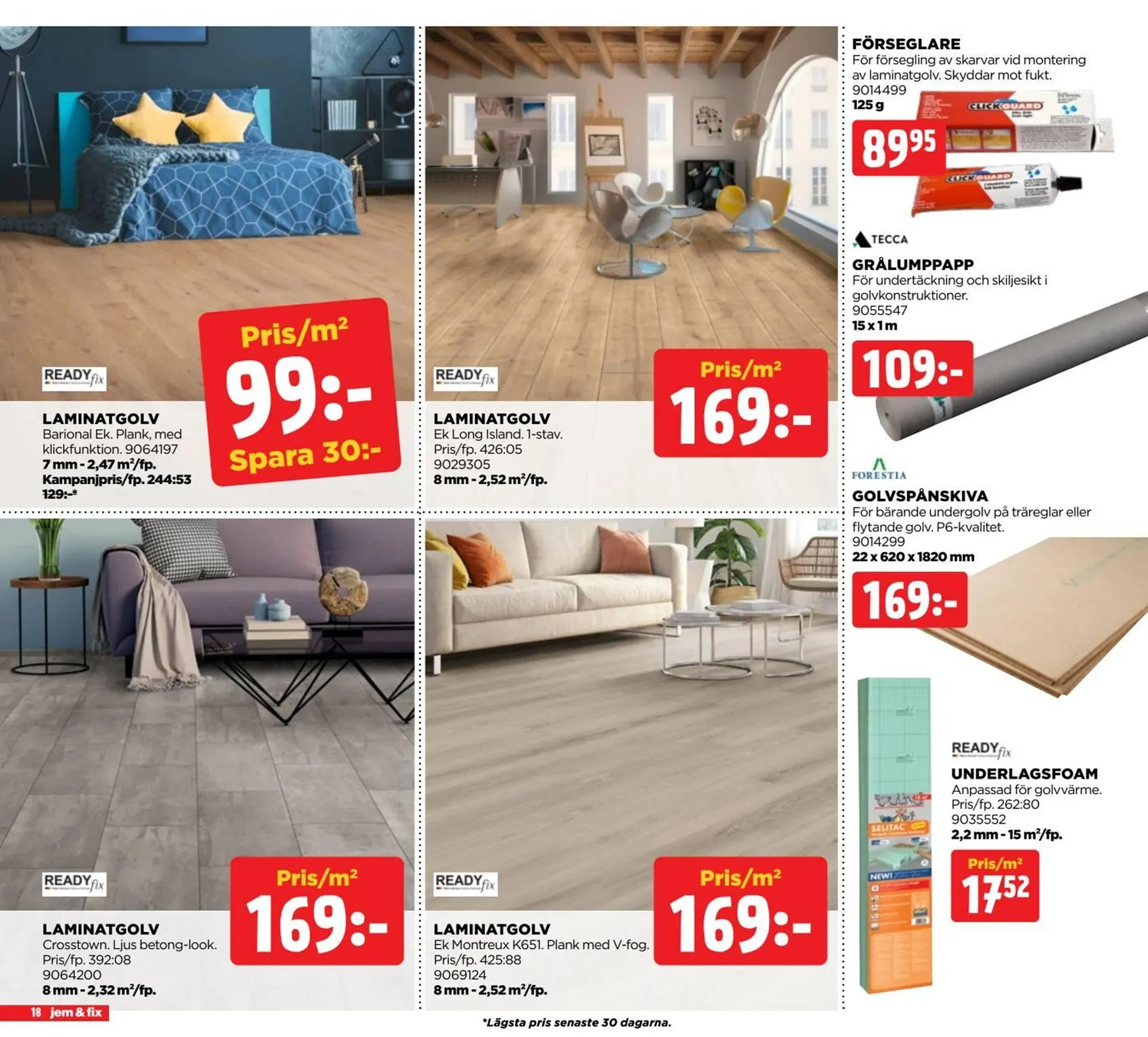 Jem&Fix reklamblad från 16 mars till 30 mars 2026 - Reklamblad sidor 18