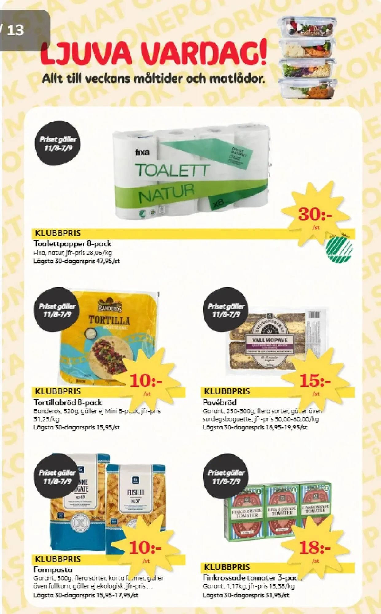 Hemköp reklamblad från 25 augusti till 31 augusti 2025 - Reklamblad sidor 7