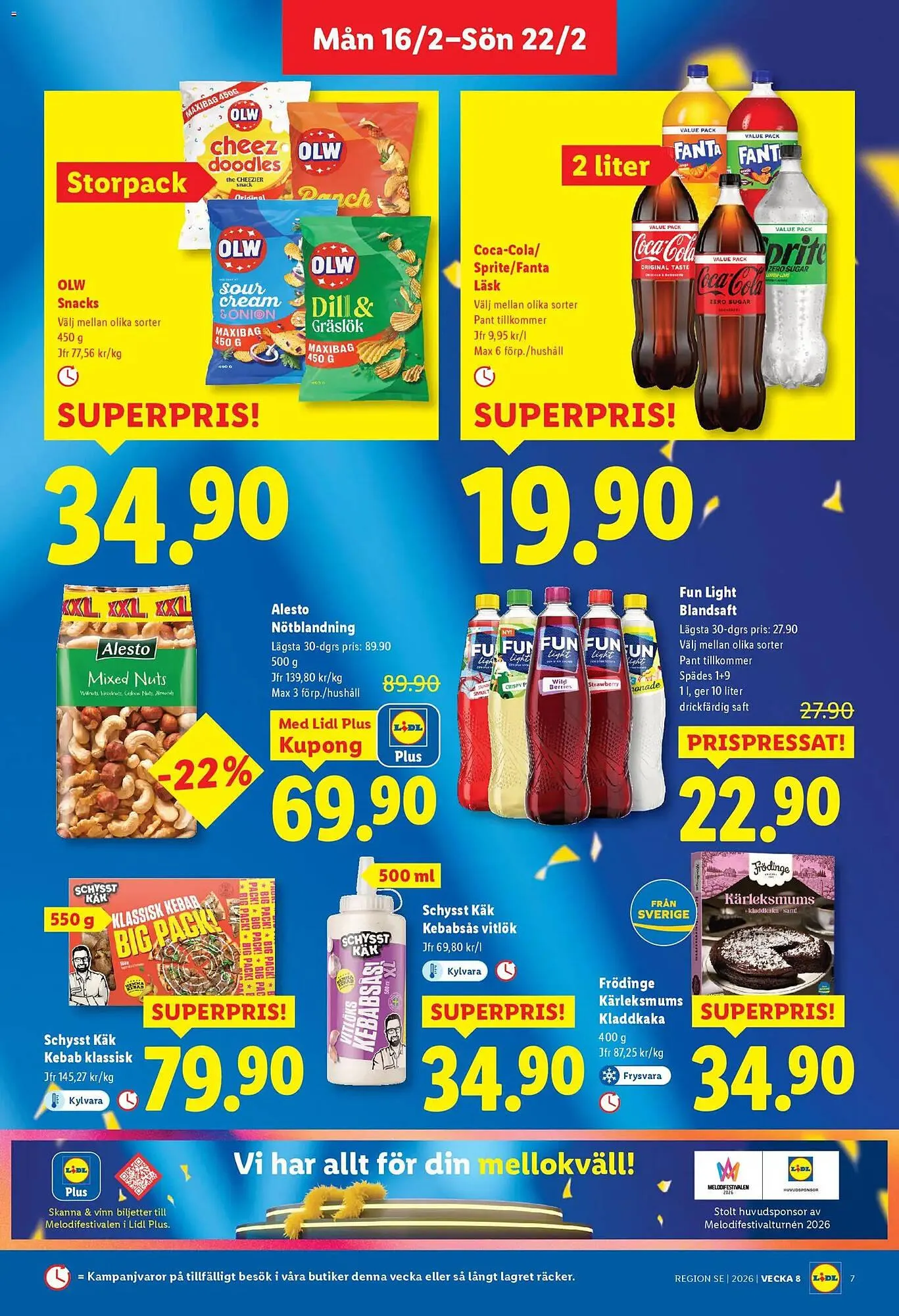 Lidl reklamblad från 16 februari till 22 februari 2026 - Reklamblad sidor 7