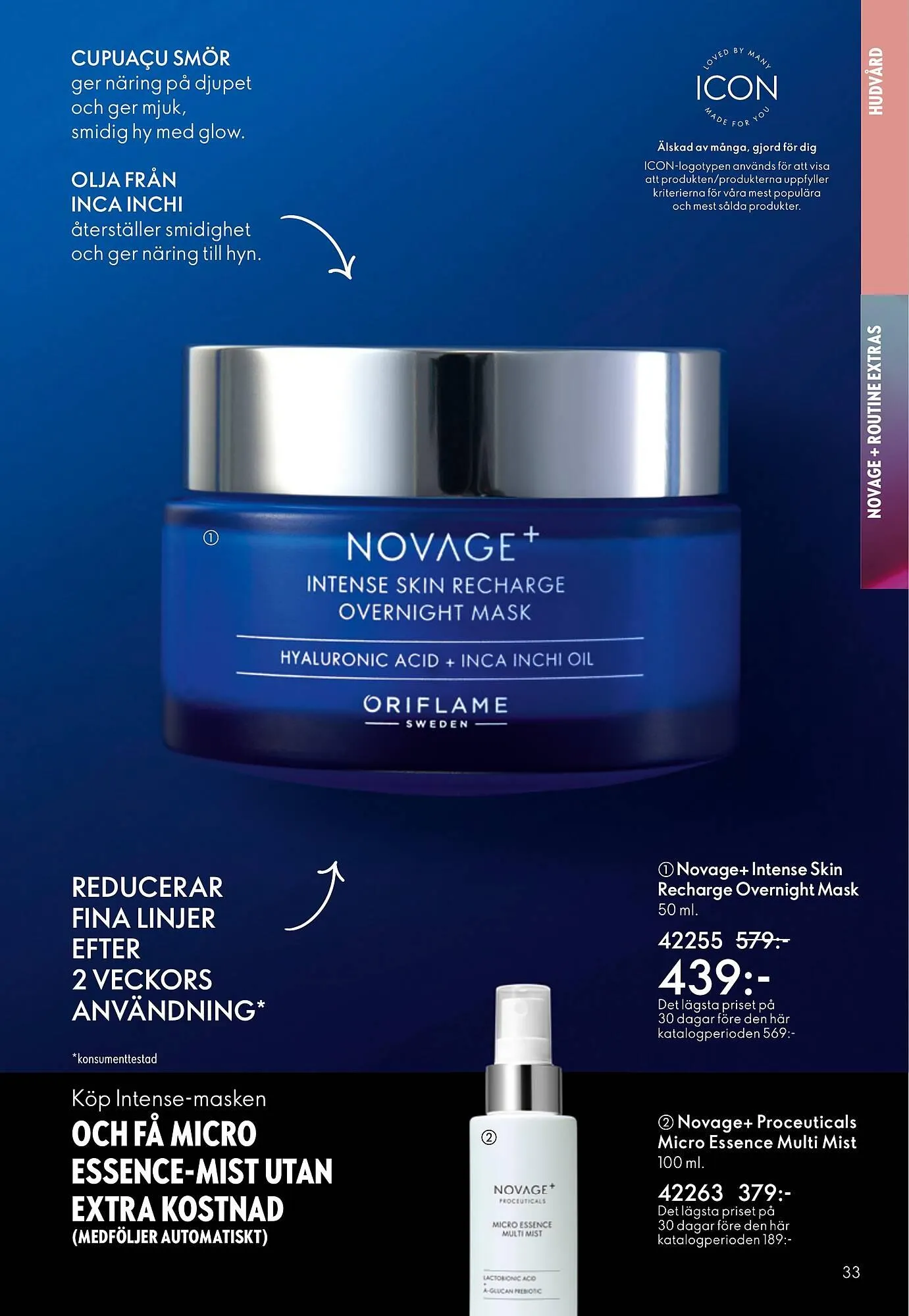 Oriflame reklamblad från 1 april till 30 april 2026 - Reklamblad sidor 33