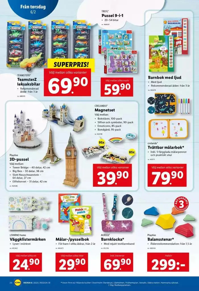 ERBJUDANDEN VECKA 6 från 3 februari till 9 februari 2025 - Reklamblad sidor 25