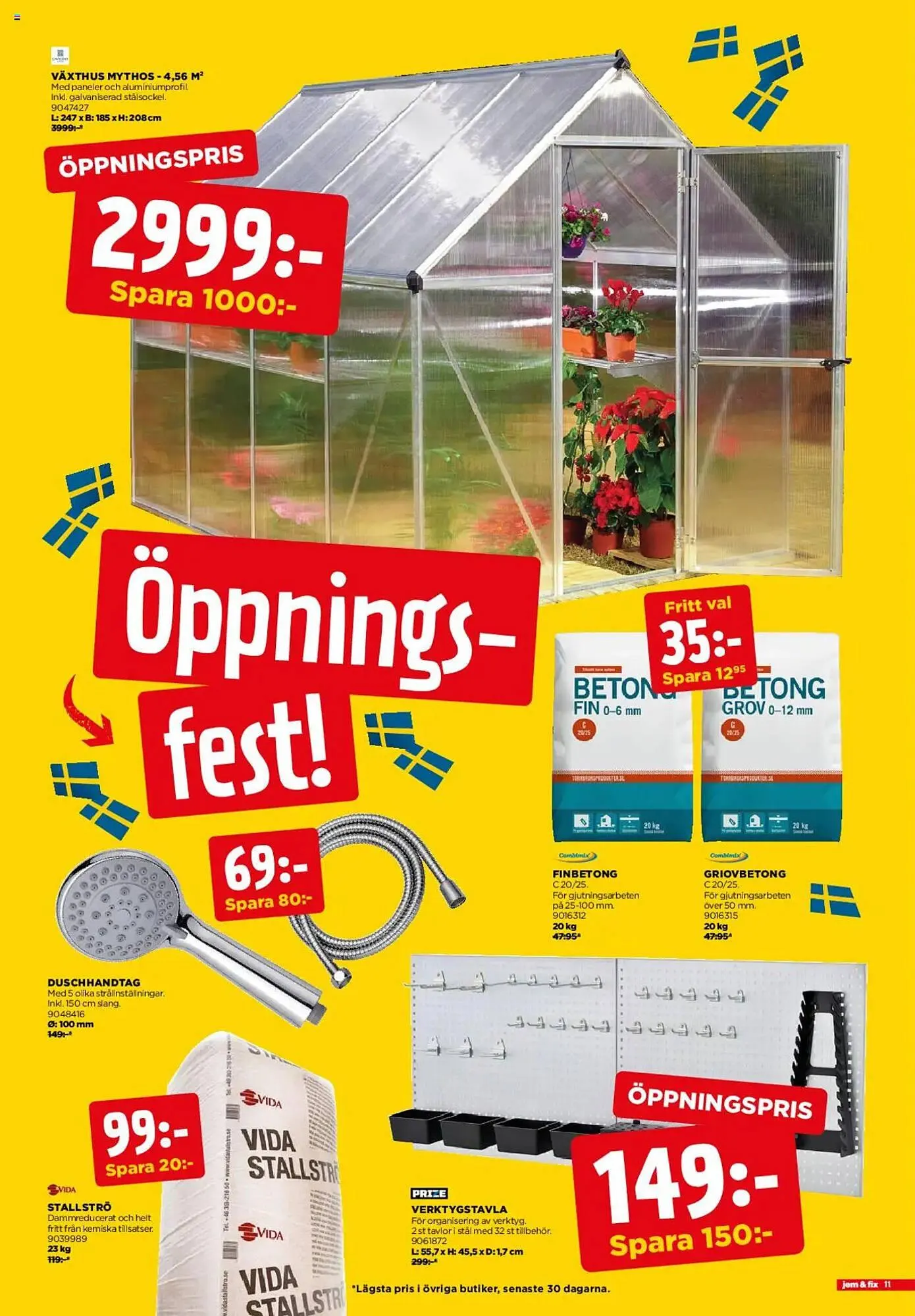 Jem&Fix reklamblad från 25 mars till 30 mars 2025 - Reklamblad sidor 11