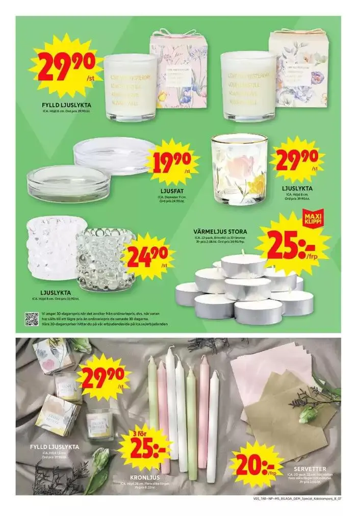 ICA Maxi Erbjudanden från 27 januari till 2 februari 2025 - Reklamblad sidor 34