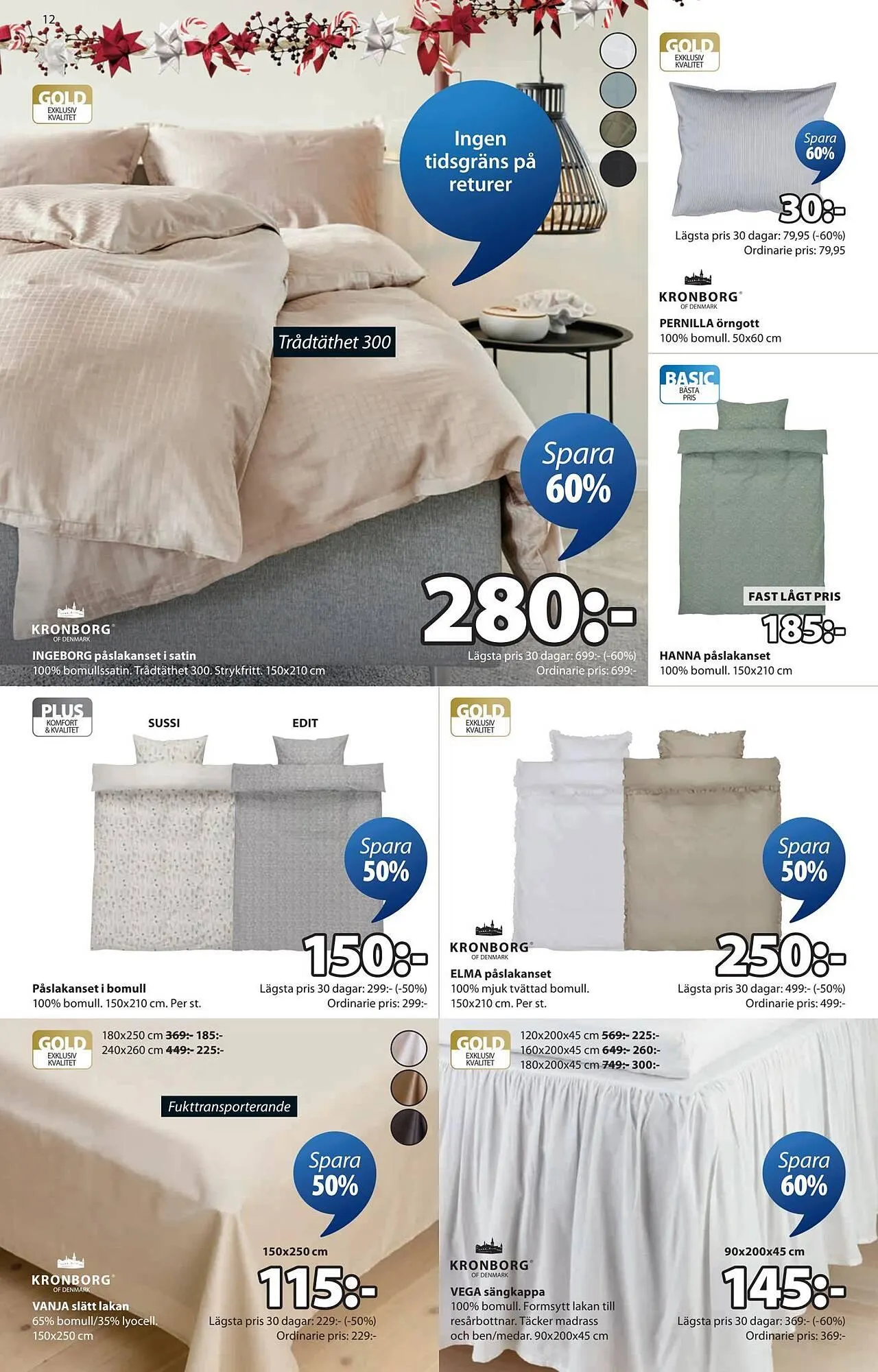 JYSK reklamblad från 20 oktober till 2 november 2025 - Reklamblad sidor 12