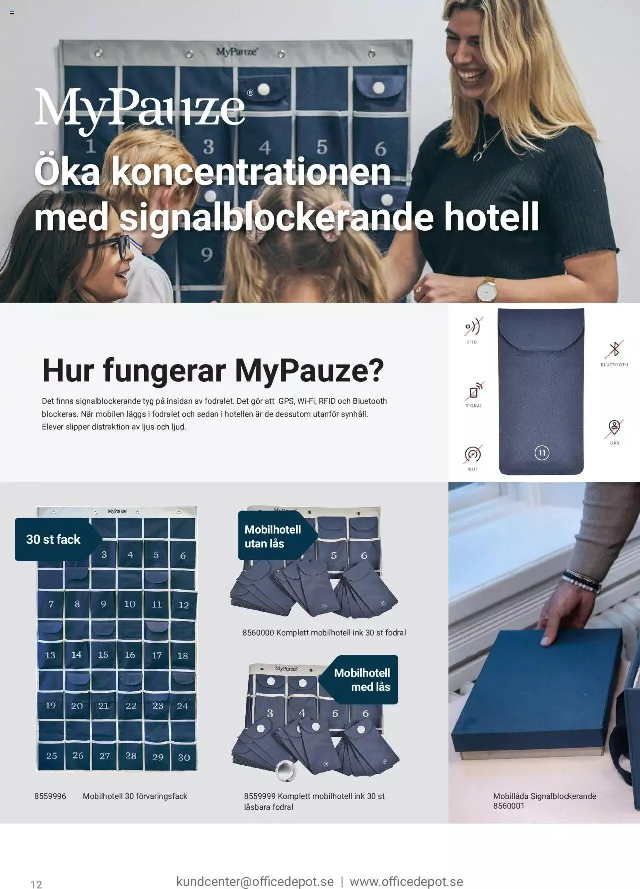 Office Depot - Lärarfolder 23/24 från 3 april till 31 december 2023 - Reklamblad sidor 12