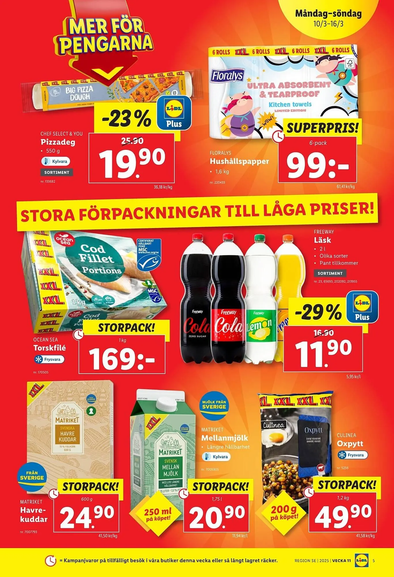 Lidl reklamblad från 10 mars till 16 mars 2025 - Reklamblad sidor 5