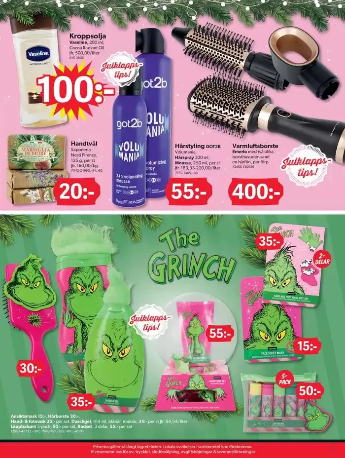 DollarStore Erbjudanden från 26 november till 10 december 2024 - Reklamblad sidor 9