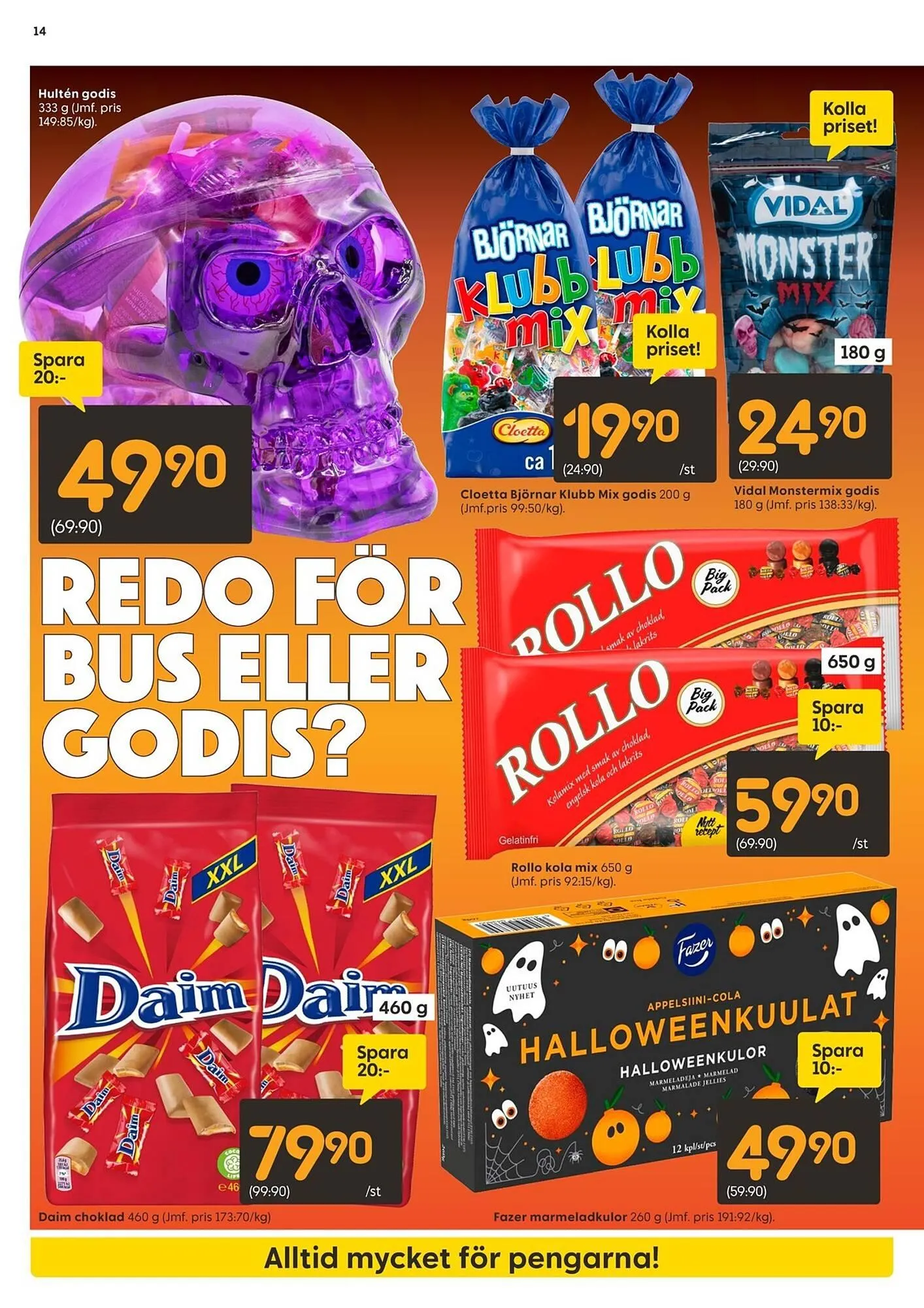 Rusta reklamblad från 27 oktober till 2 november 2025 - Reklamblad sidor 14