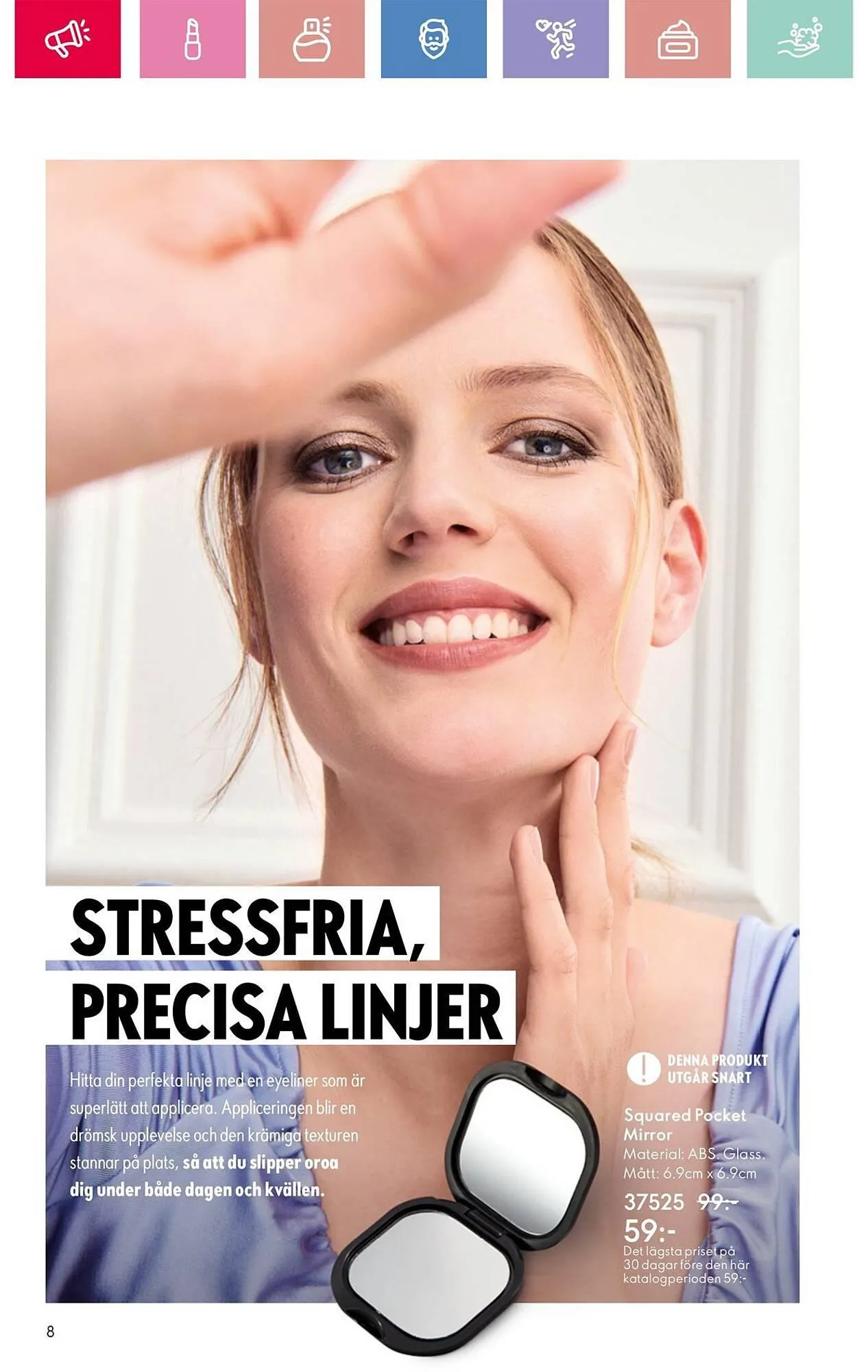 Oriflame reklamblad från 10 mars till 29 mars 2025 - Reklamblad sidor 8
