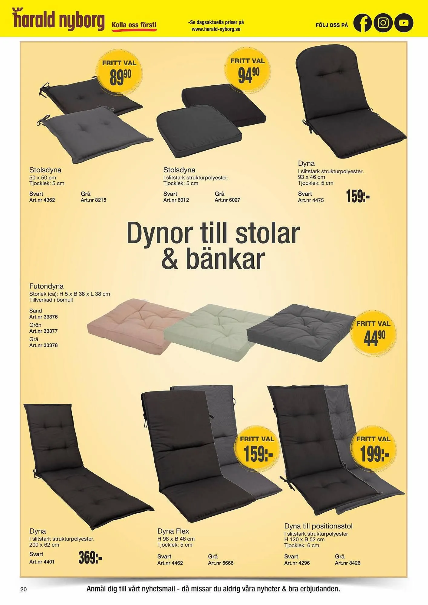 Harald Nyborg reklamblad från 11 juni till 31 oktober 2023 - Reklamblad sidor 20