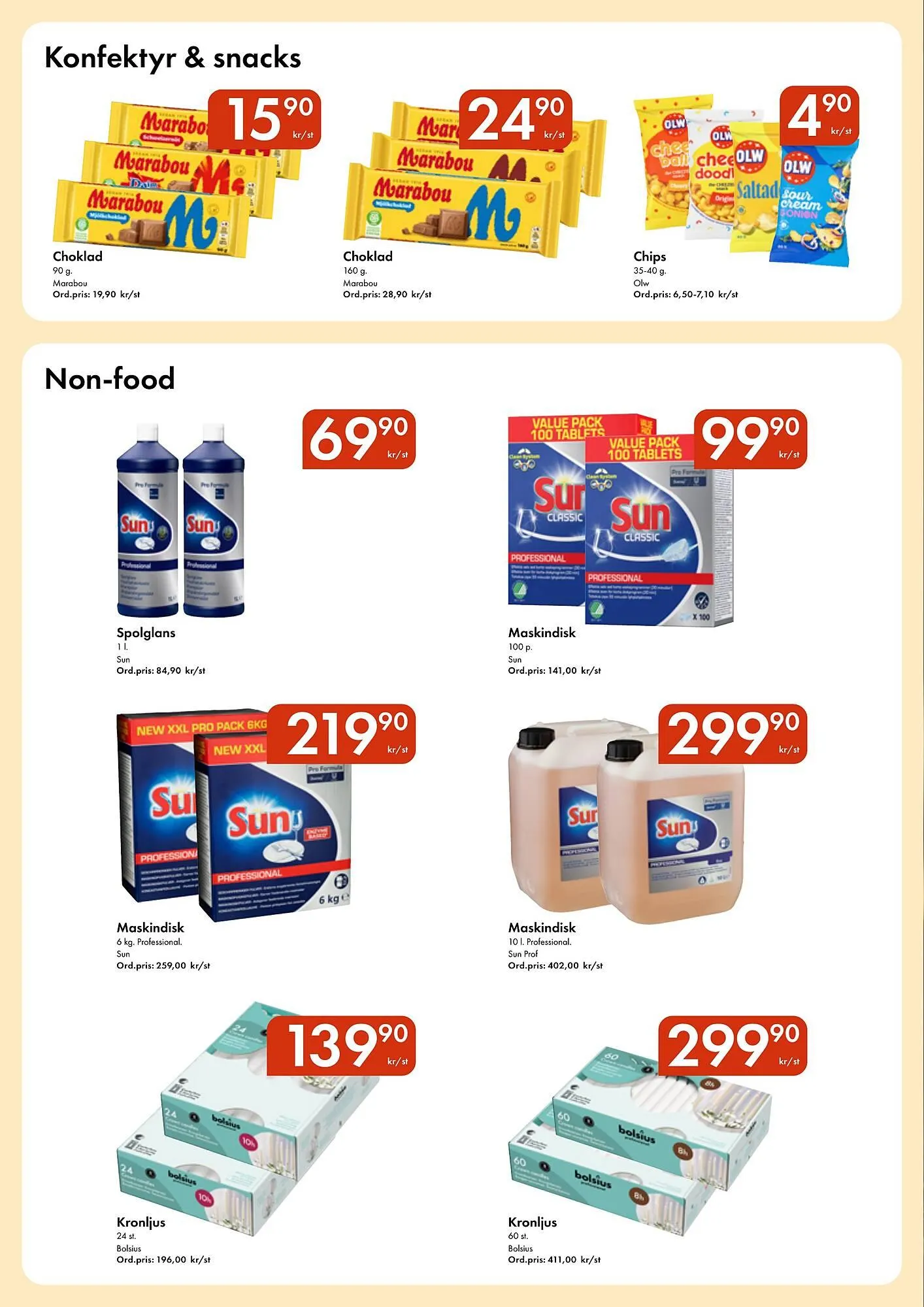 Snabbgross reklamblad från 1 december till 14 december 2025 - Reklamblad sidor 14