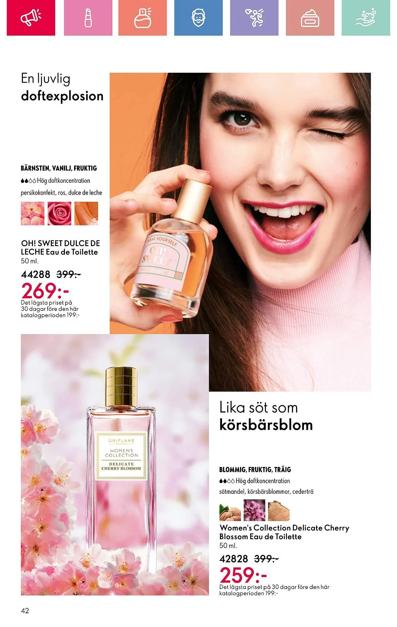 Oriflame reklamblad från 22 juni till 12 juli 2025 - Reklamblad sidor 42
