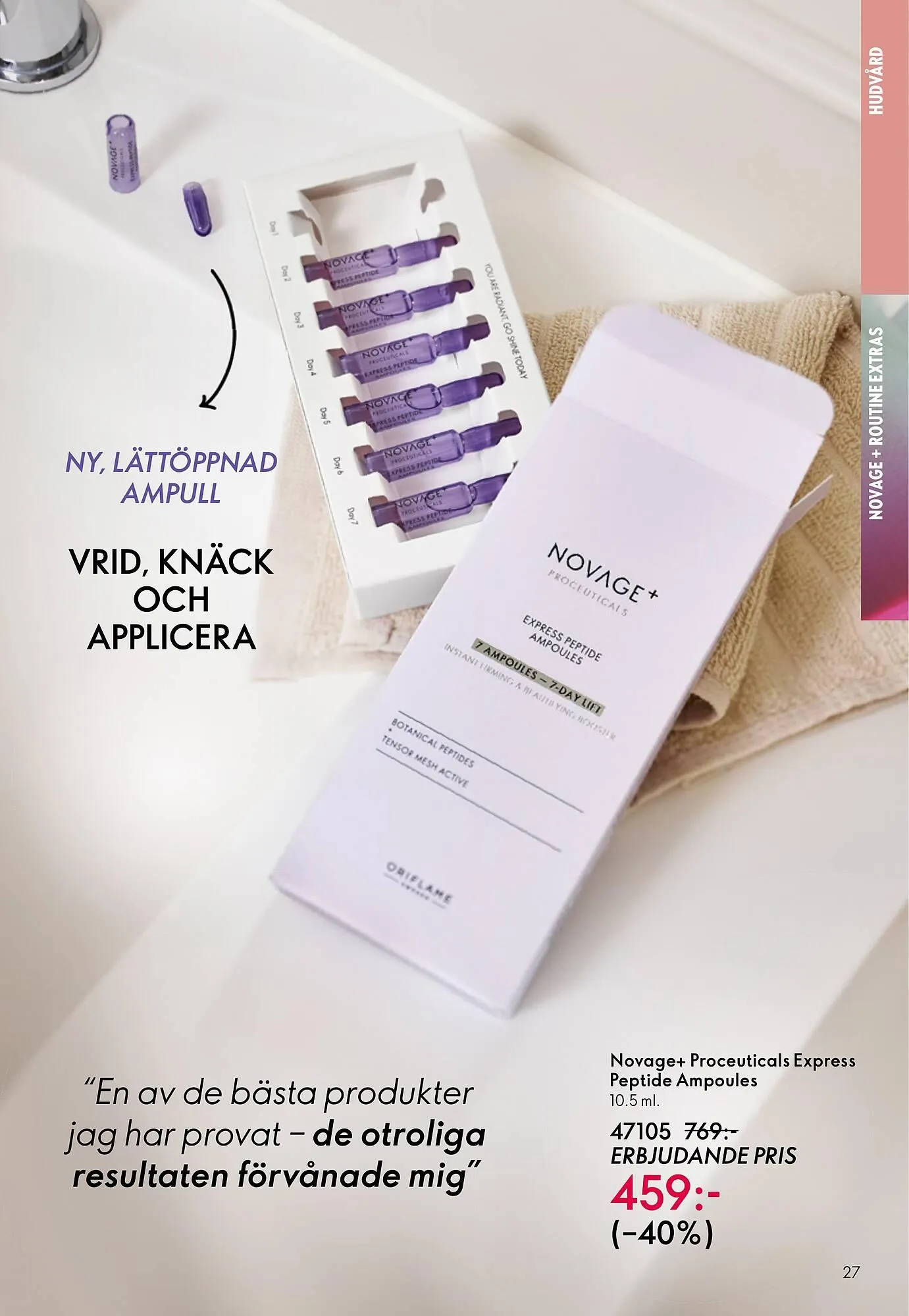 Oriflame reklamblad från 1 april till 30 april 2026 - Reklamblad sidor 27