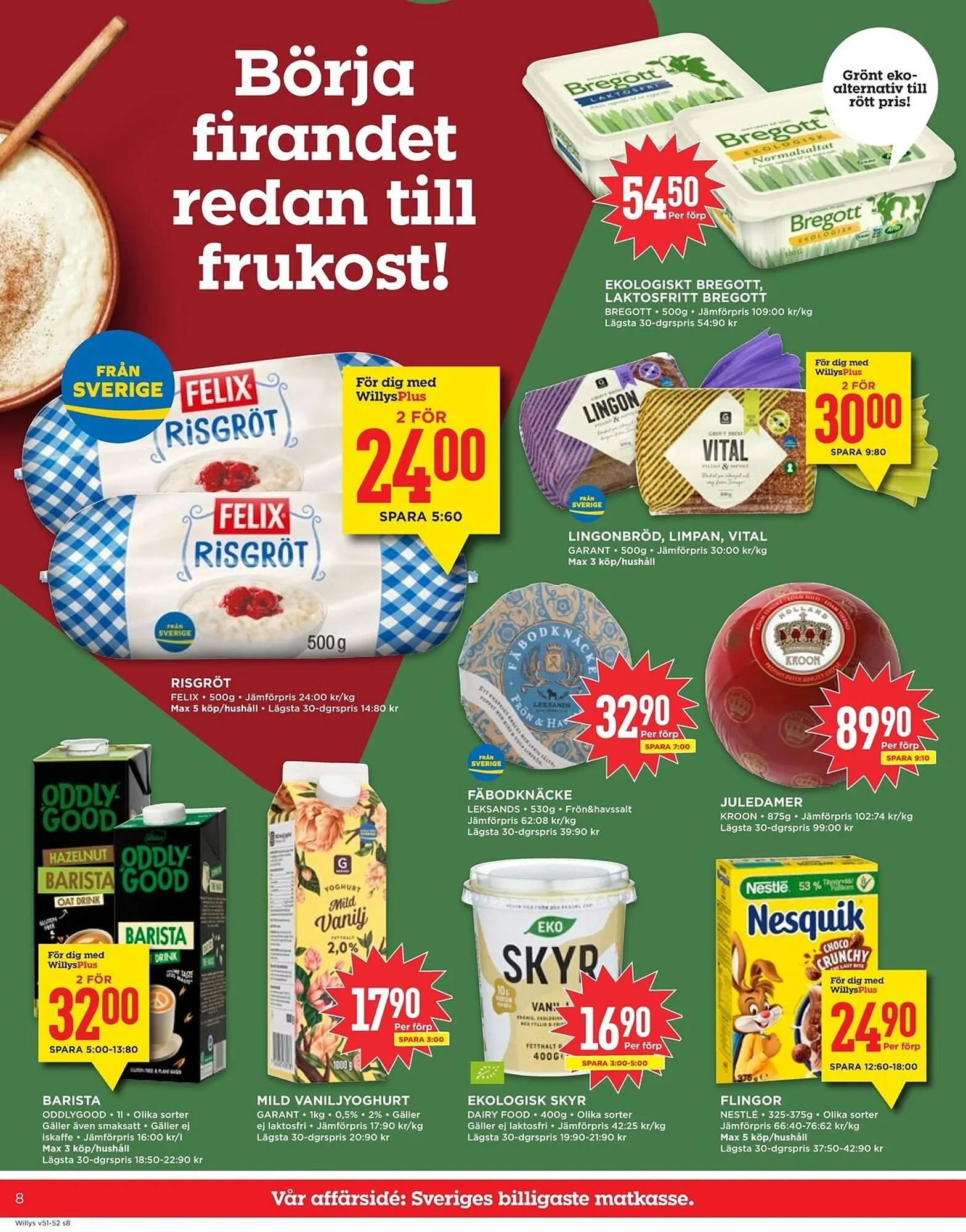 Willys reklamblad från 15 december till 25 december 2025 - Reklamblad sidor 8