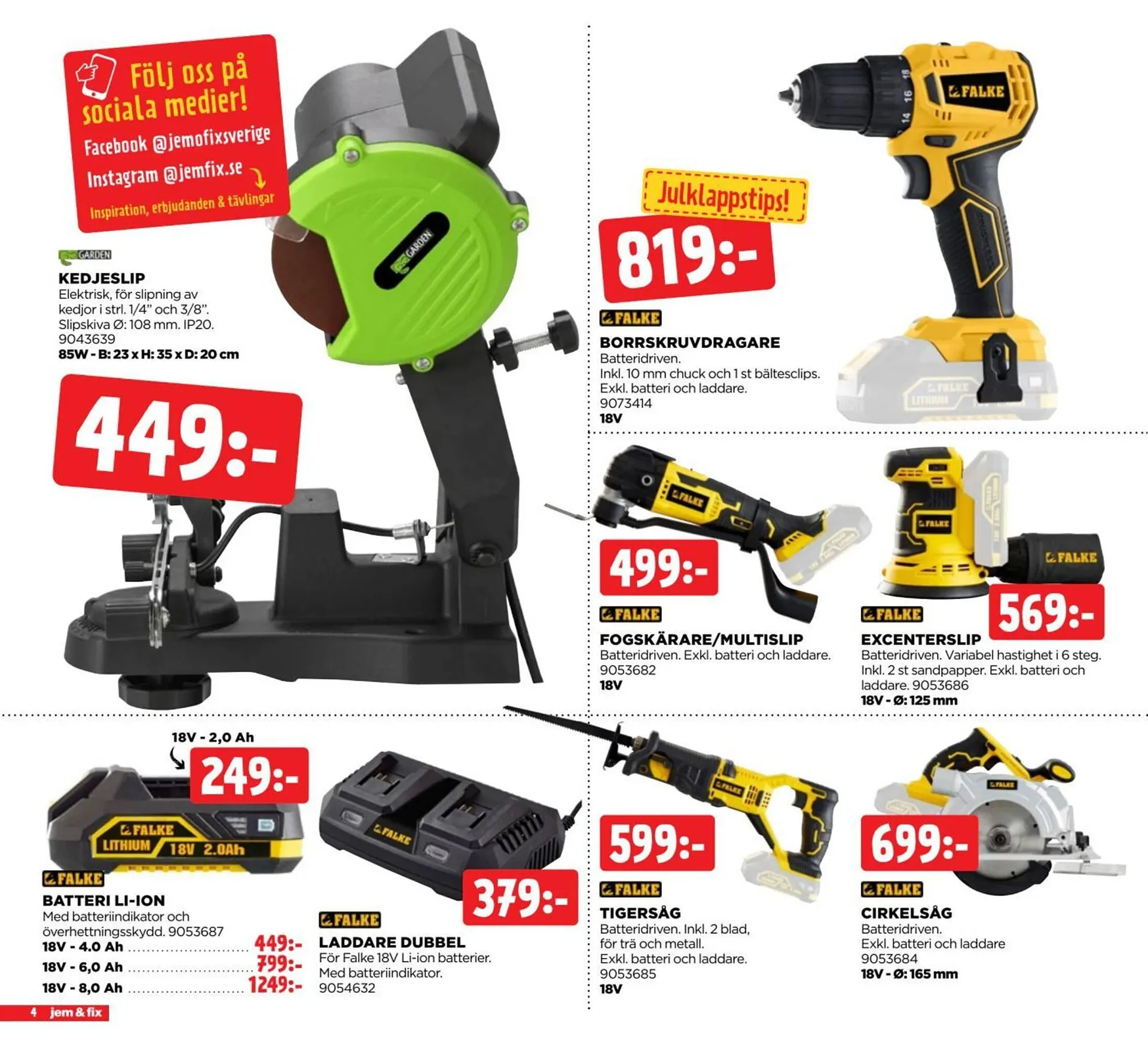 Jem&Fix reklamblad från 8 december till 22 december 2025 - Reklamblad sidor 4