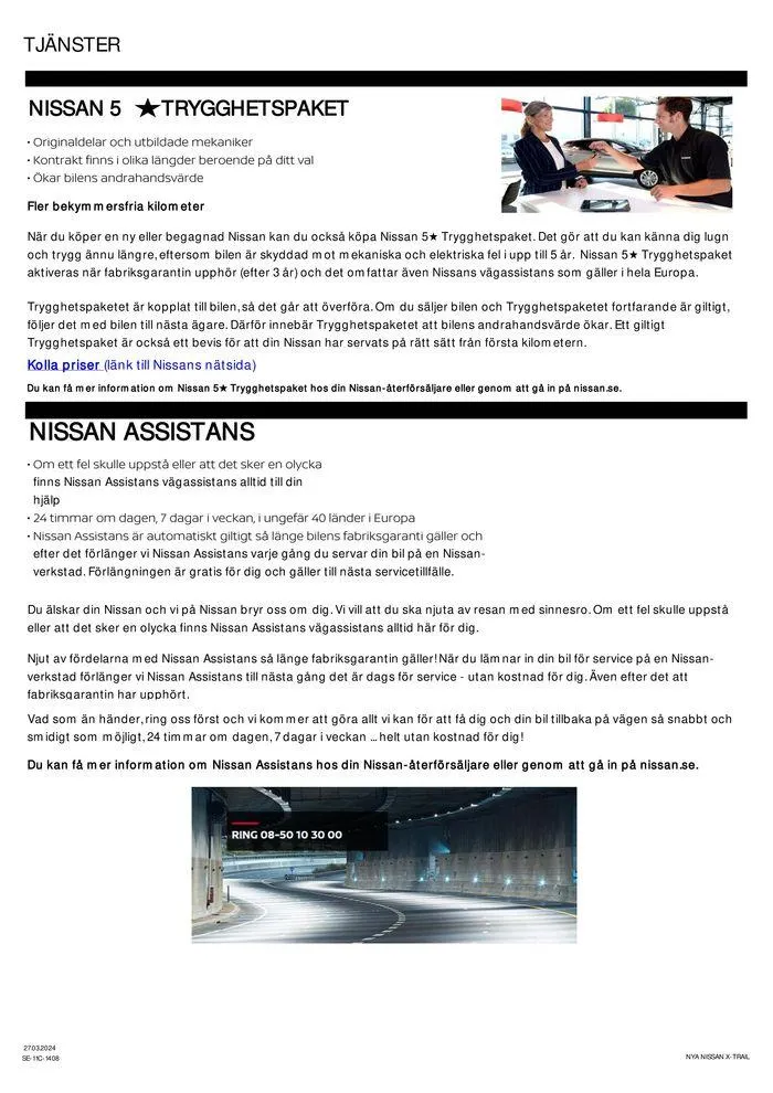 Nissan X-Trail från 28 mars till 28 mars 2025 - Reklamblad sidor 14