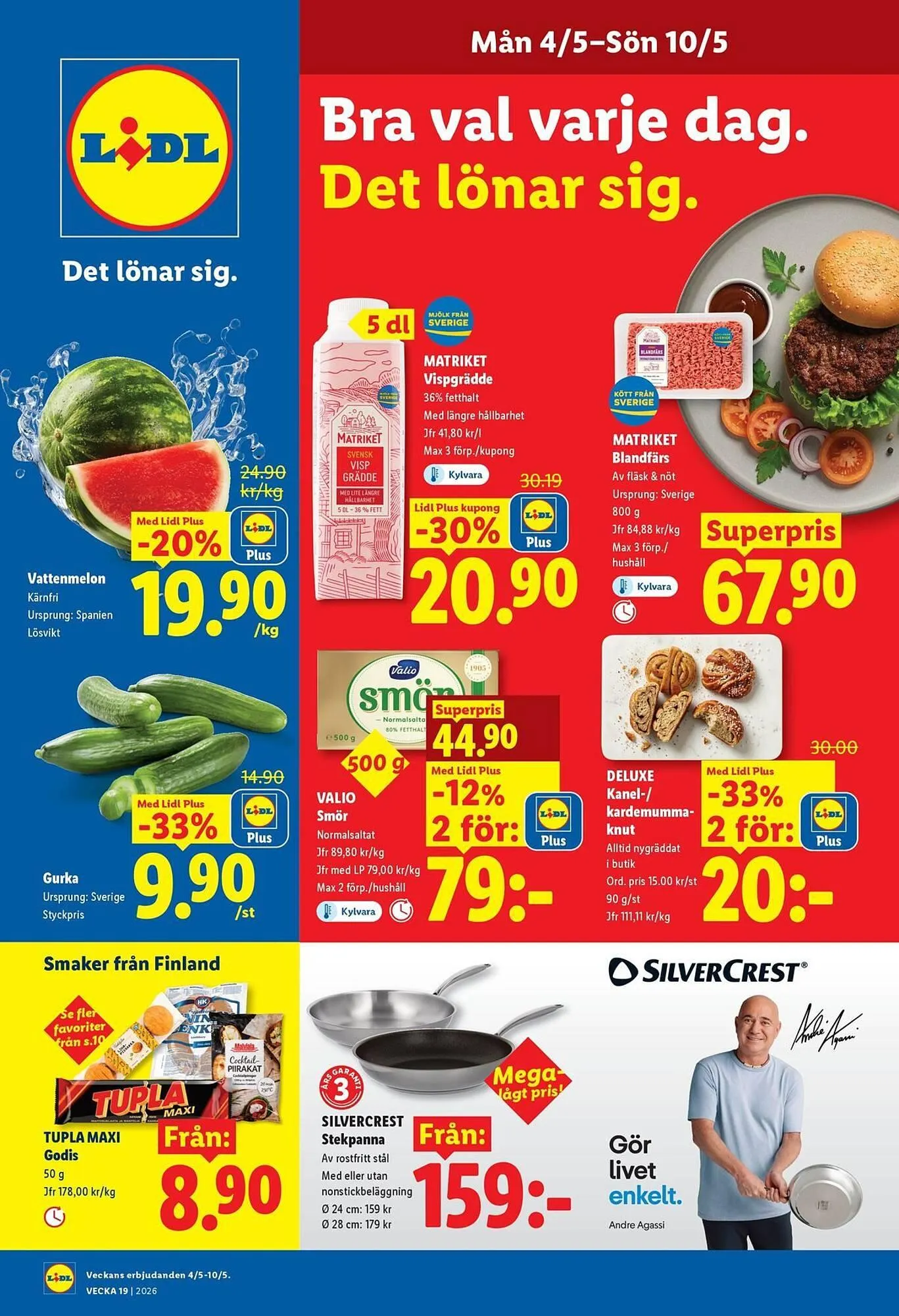 Lidl reklamblad från 4 maj till 10 maj 2026 - Reklamblad sidor 1