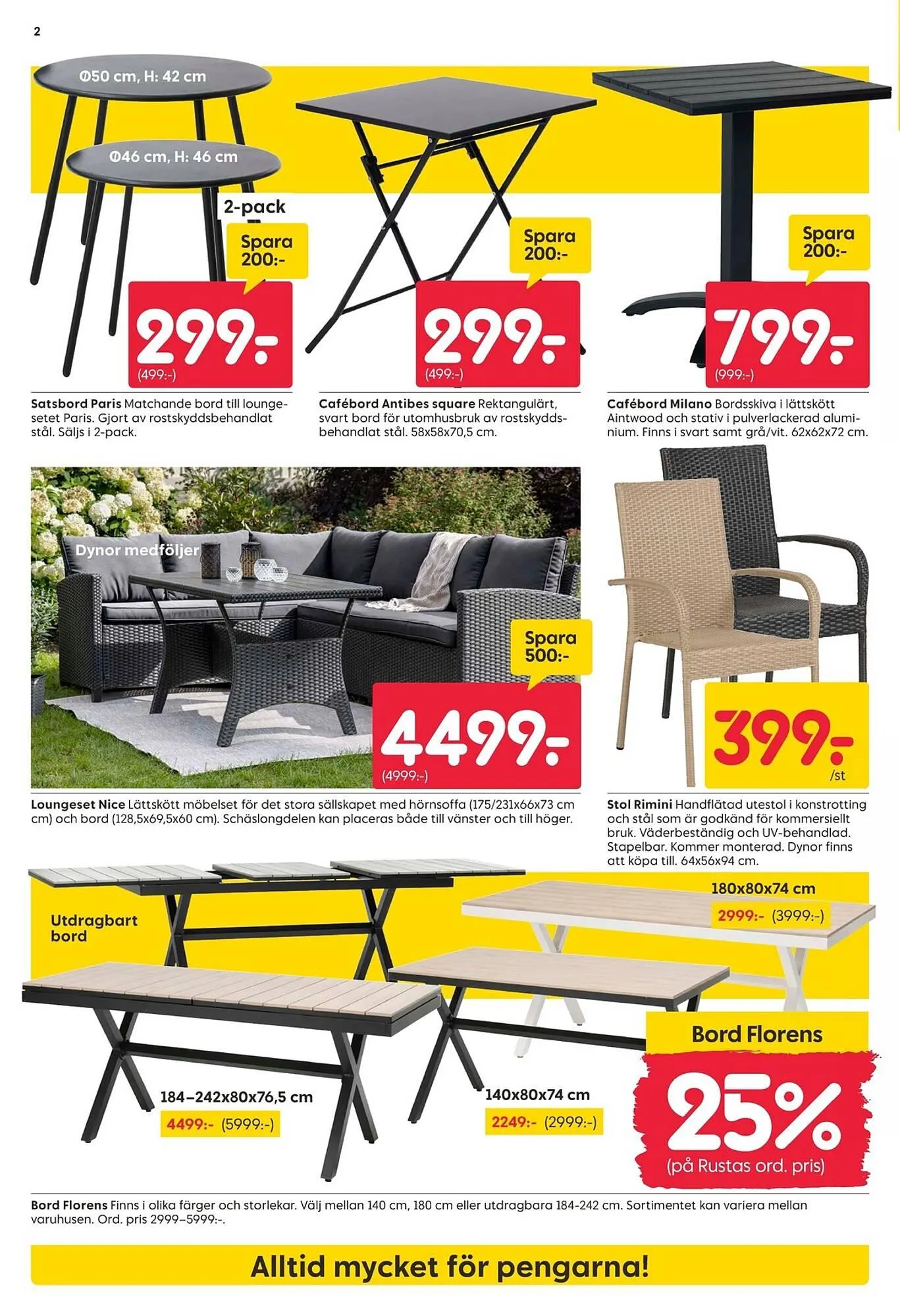 Rusta reklamblad från 4 maj till 10 maj 2026 - Reklamblad sidor 2