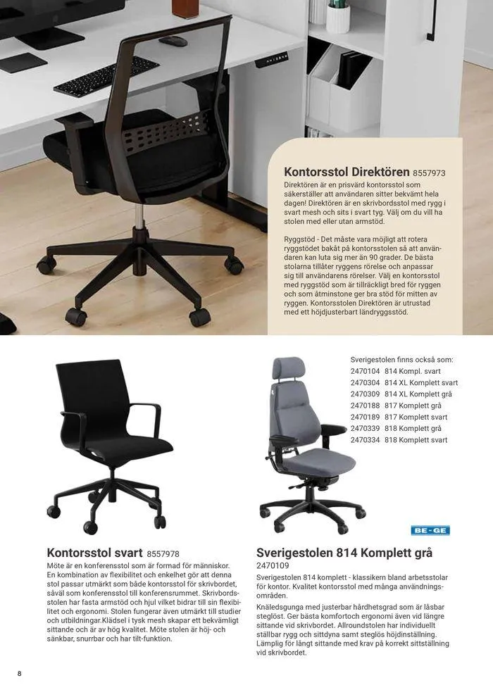 Office Depot Kontoret 2024  från 8 februari till 31 december 2024 - Reklamblad sidor 8