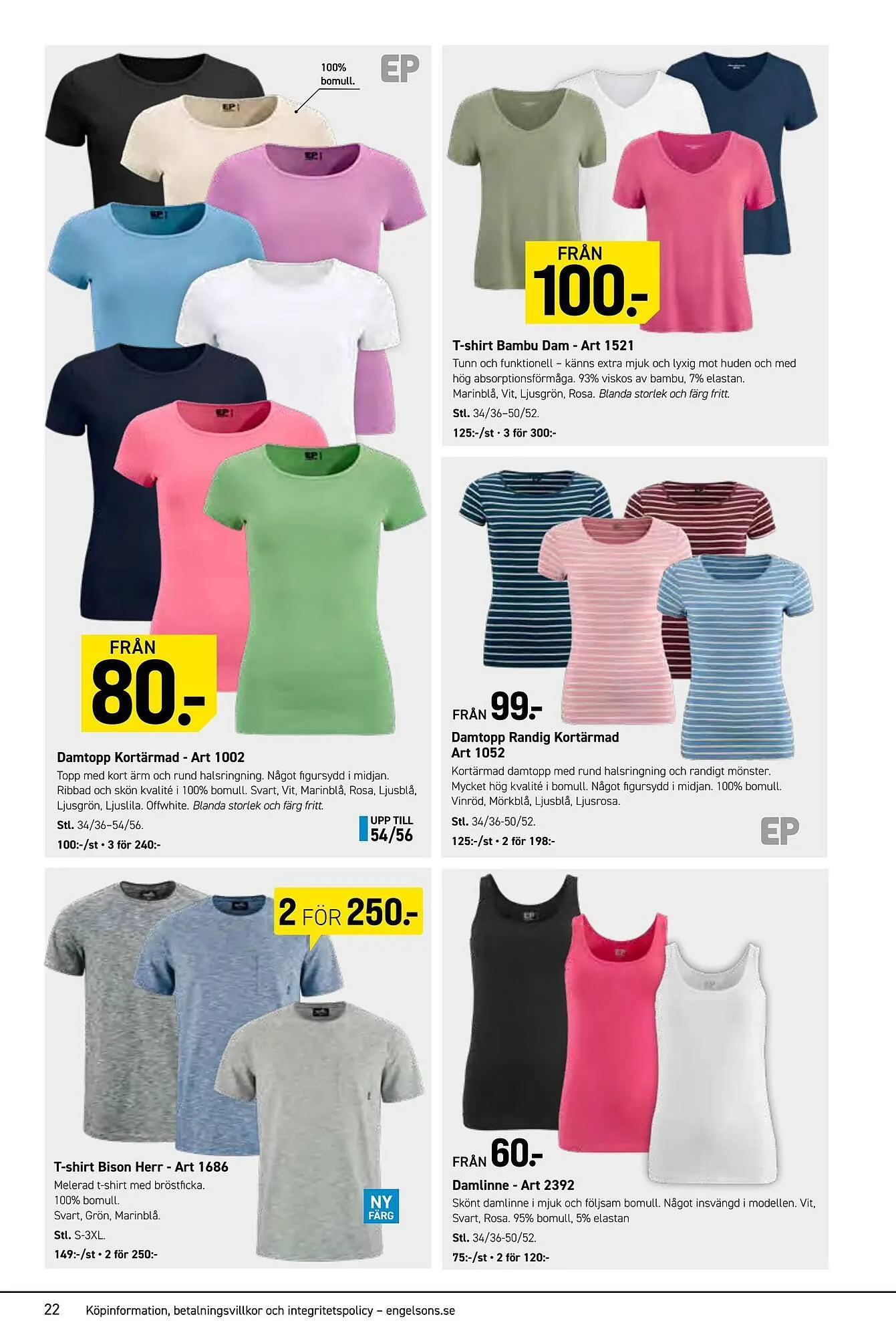 Engelsons katalog från 11 maj till 17 maj 2026 - Reklamblad sidor 22
