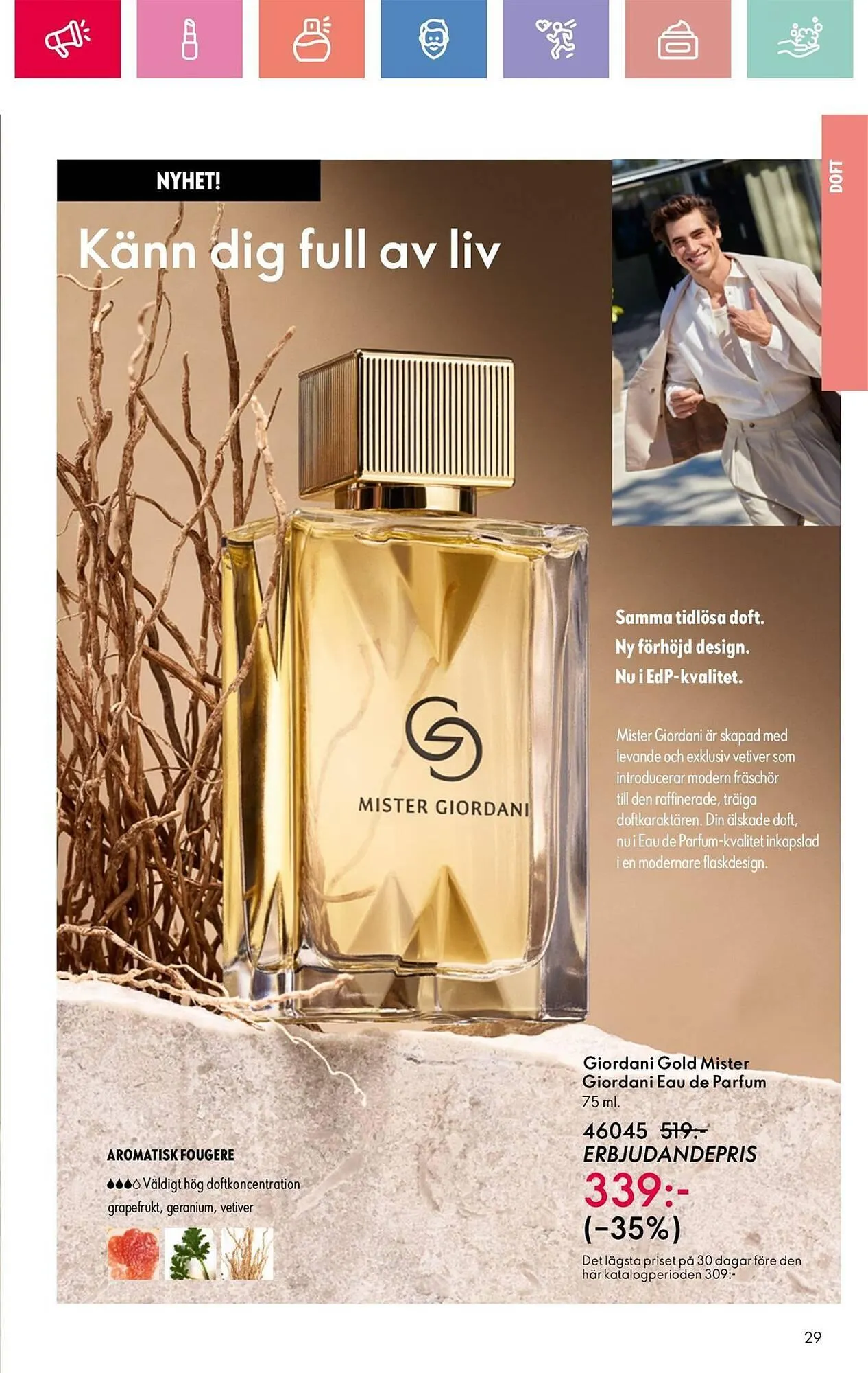 Oriflame reklamblad från 10 mars till 29 mars 2025 - Reklamblad sidor 29