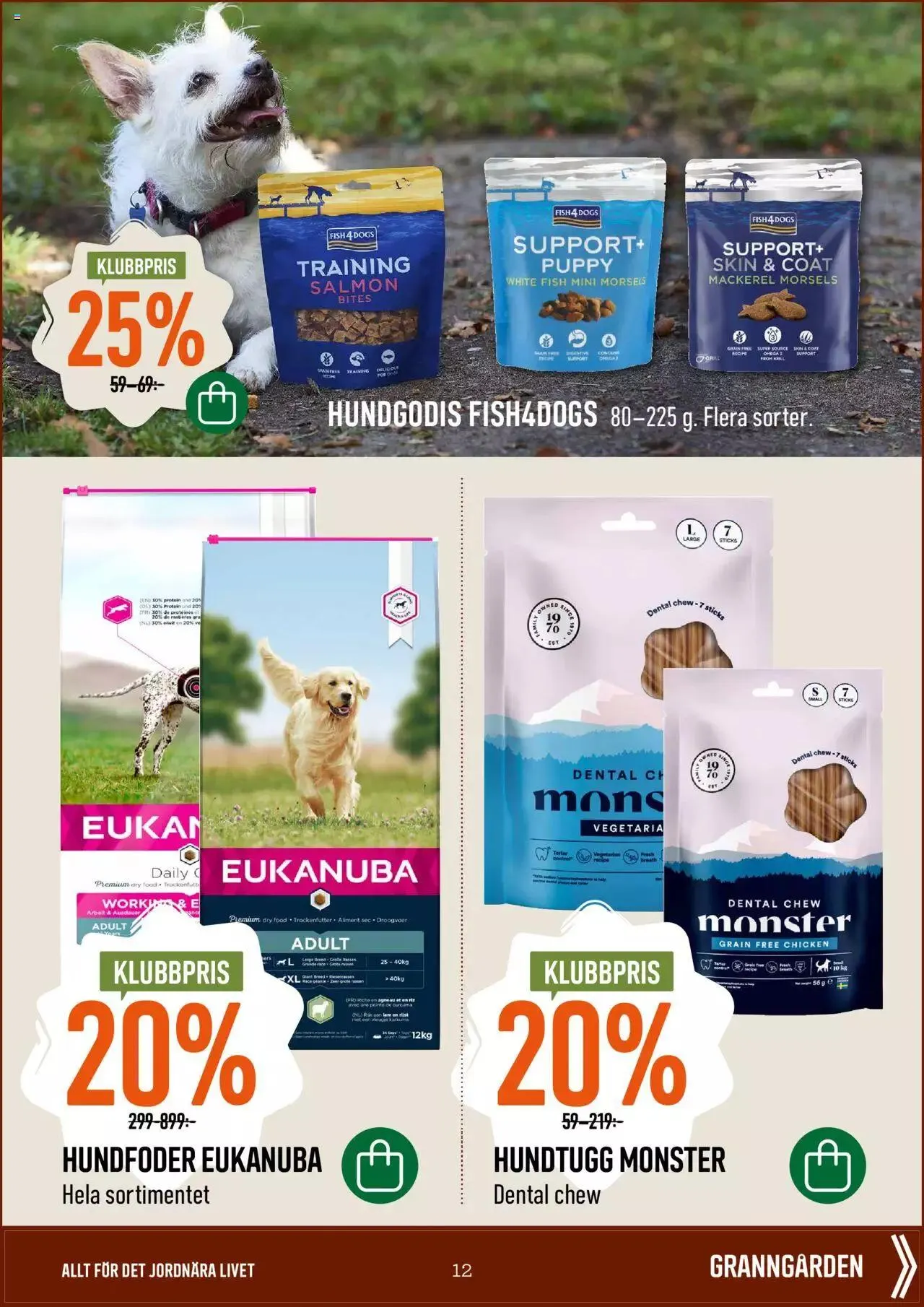 Granngården - erbjudanden från 22 september till 1 oktober 2023 - Reklamblad sidor 12