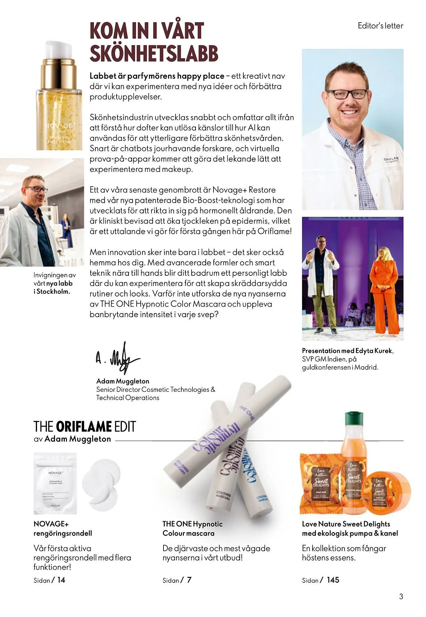 Oriflame reklamblad från 14 september till 7 oktober 2025 - Reklamblad sidor 3