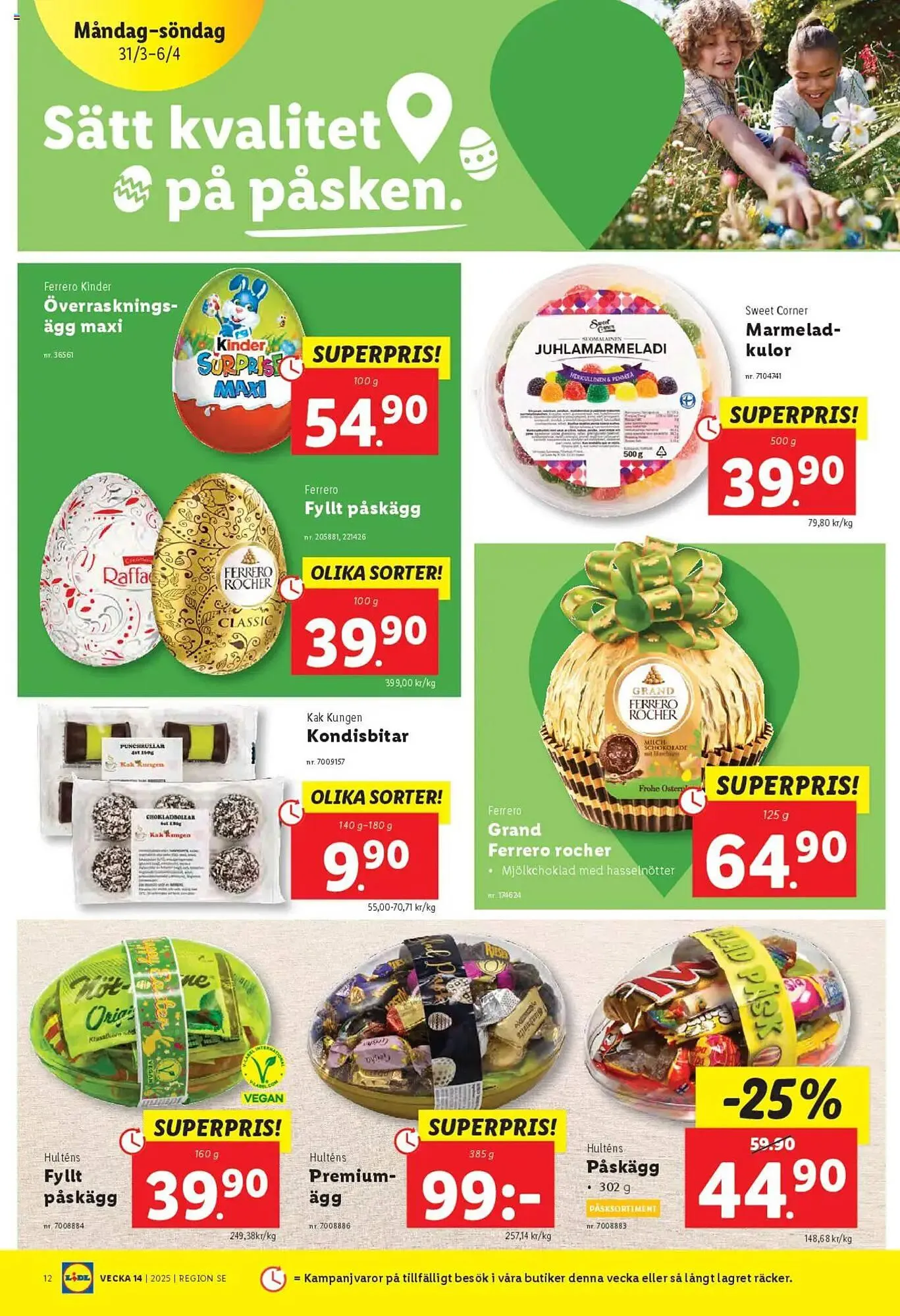 Lidl reklamblad från 31 mars till 6 april 2025 - Reklamblad sidor 14