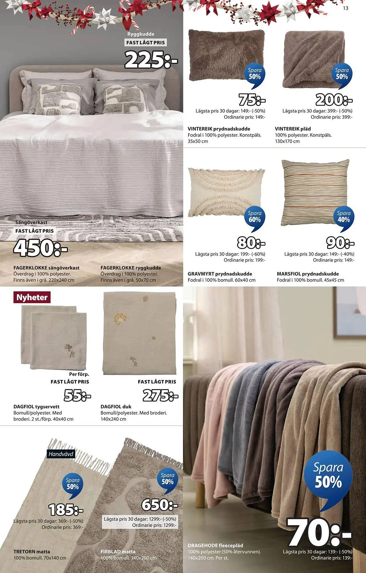 JYSK reklamblad från 20 oktober till 2 november 2025 - Reklamblad sidor 13