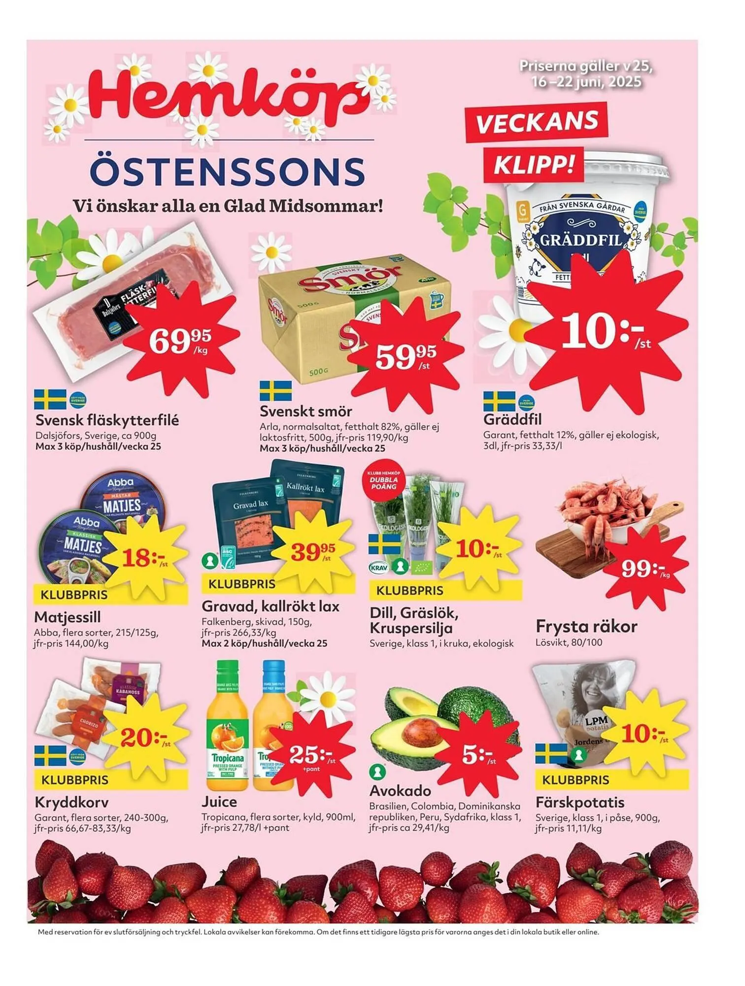 Östenssons reklamblad - 1